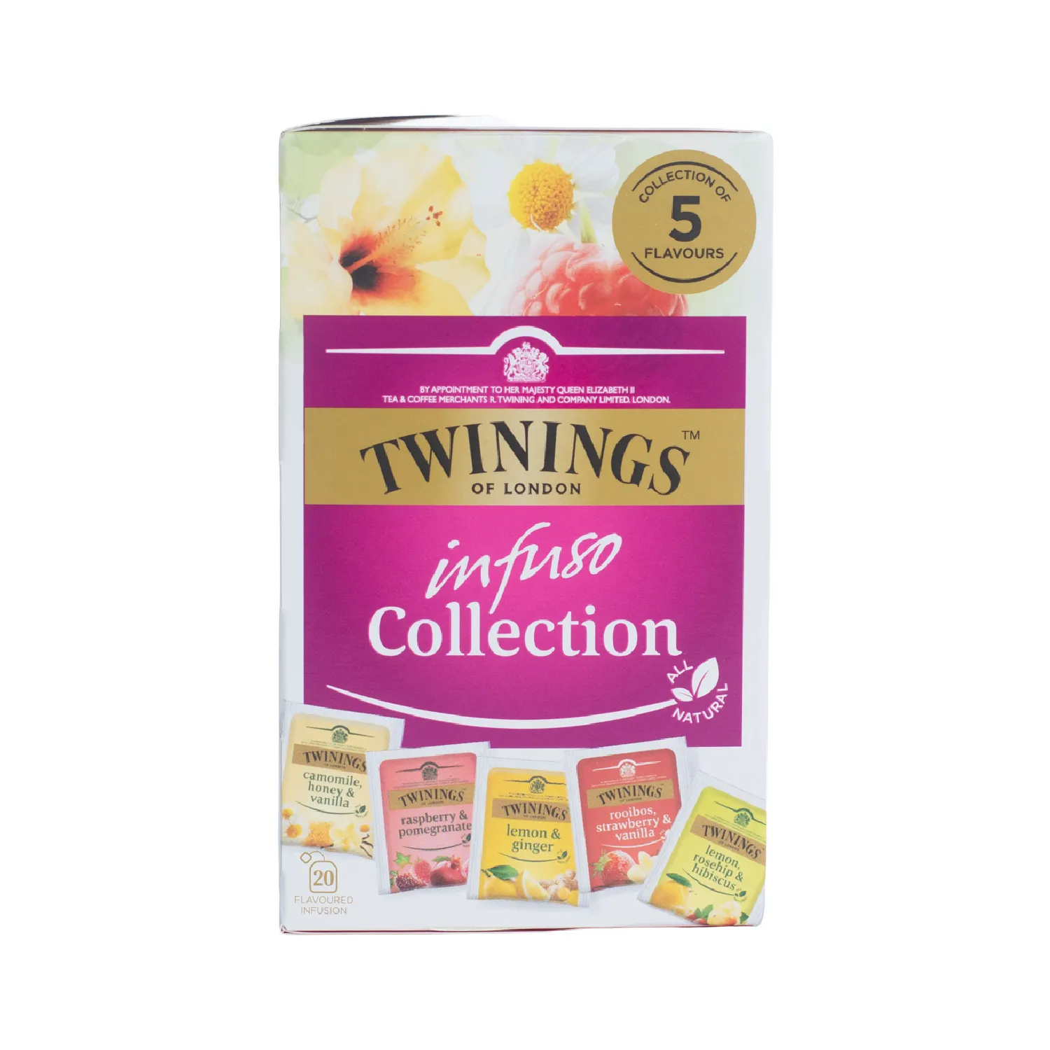 Te Fruta Surtida 5 Tipos Twining Caja 36 G