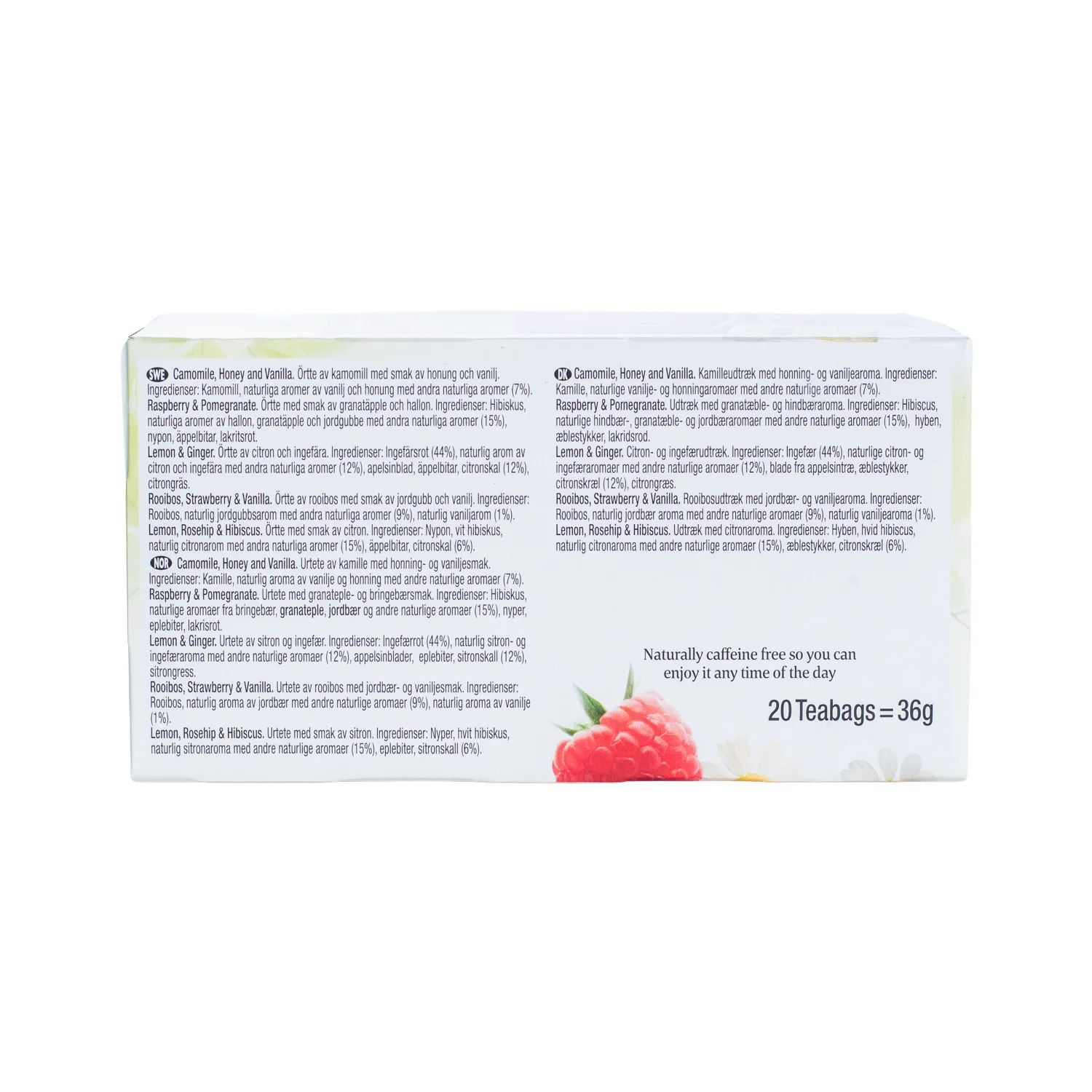 Te Fruta Surtida 5 Tipos Twining Caja 36 G