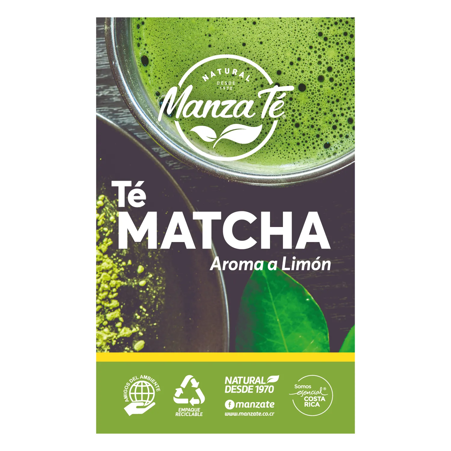 Te Verde Matcha Limon Manza-te Caja 42 G