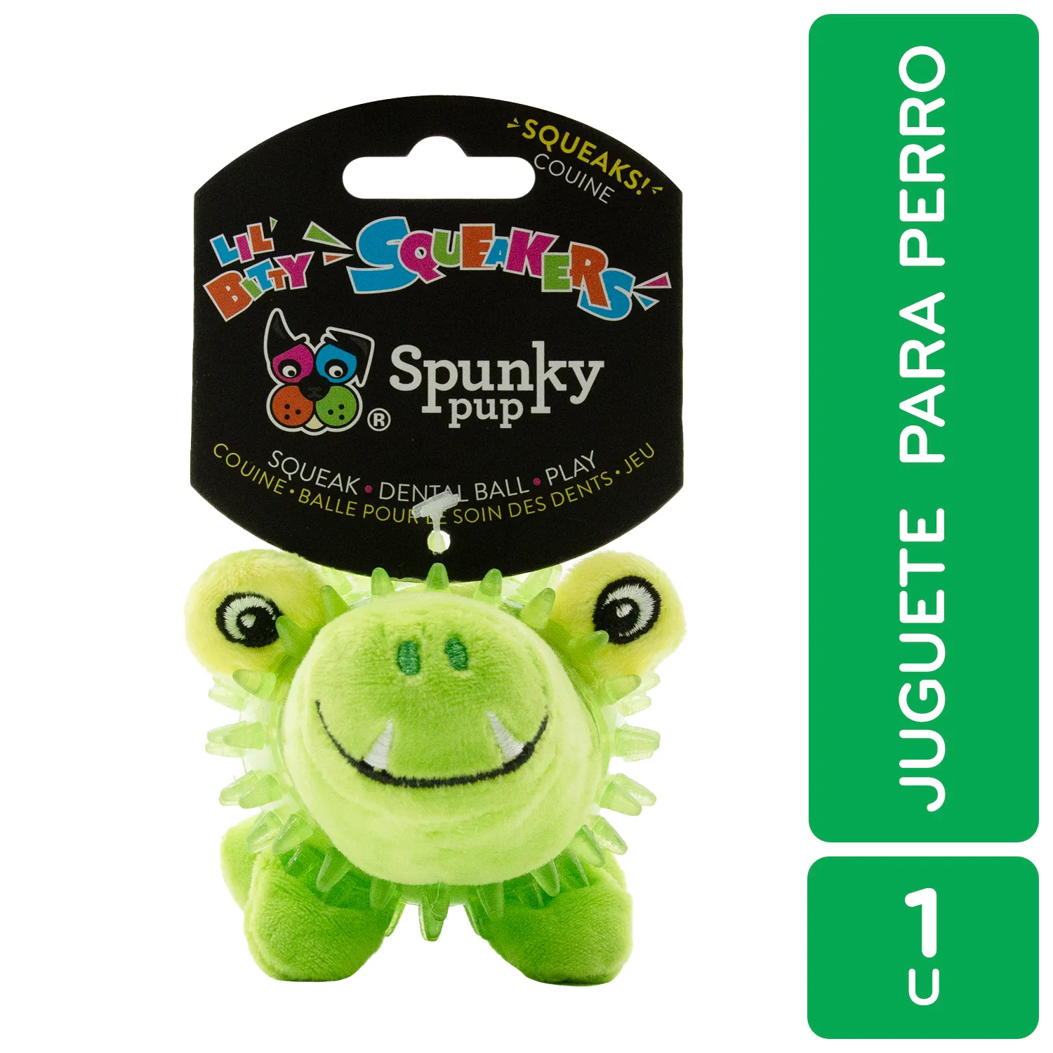 Juguete Para Perro Bola Dental Surtida Spunky Pup
