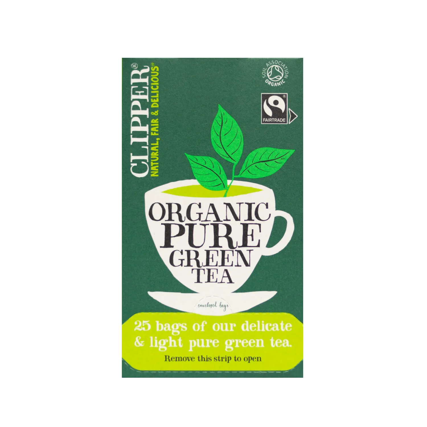 Te Verde Organico Clipper Caja 40 G