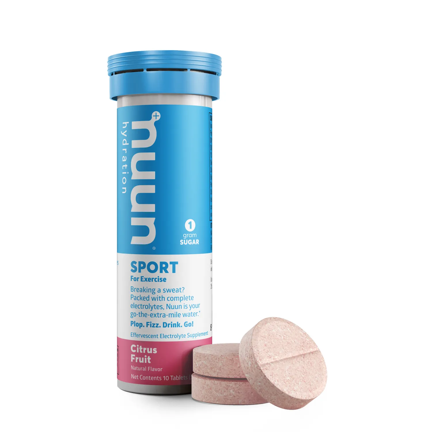 Tableta Deportista Citrus Nuun Hydration Unidad 55 G