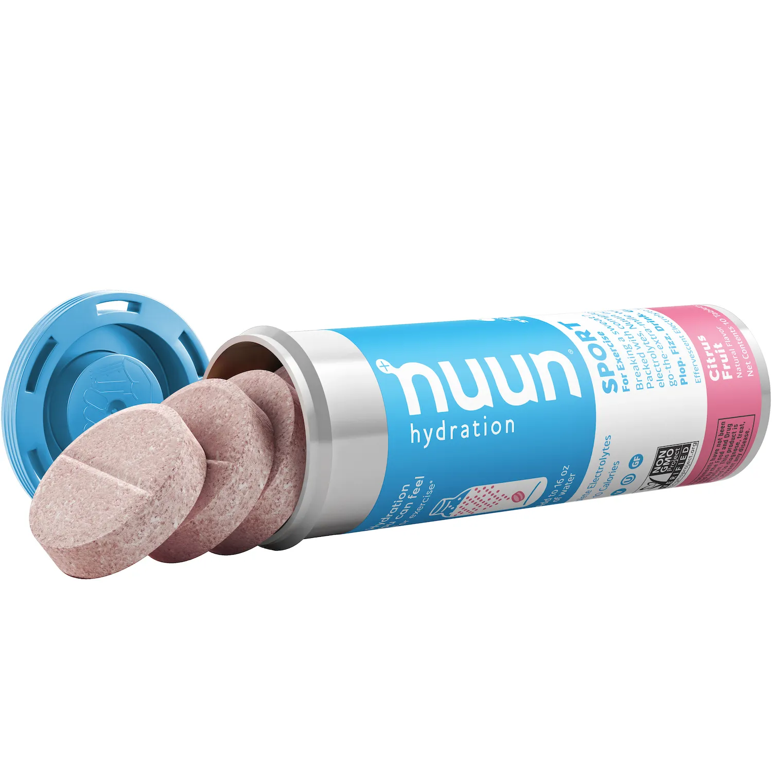 Tableta Deportista Citrus Nuun Hydration Unidad 55 G