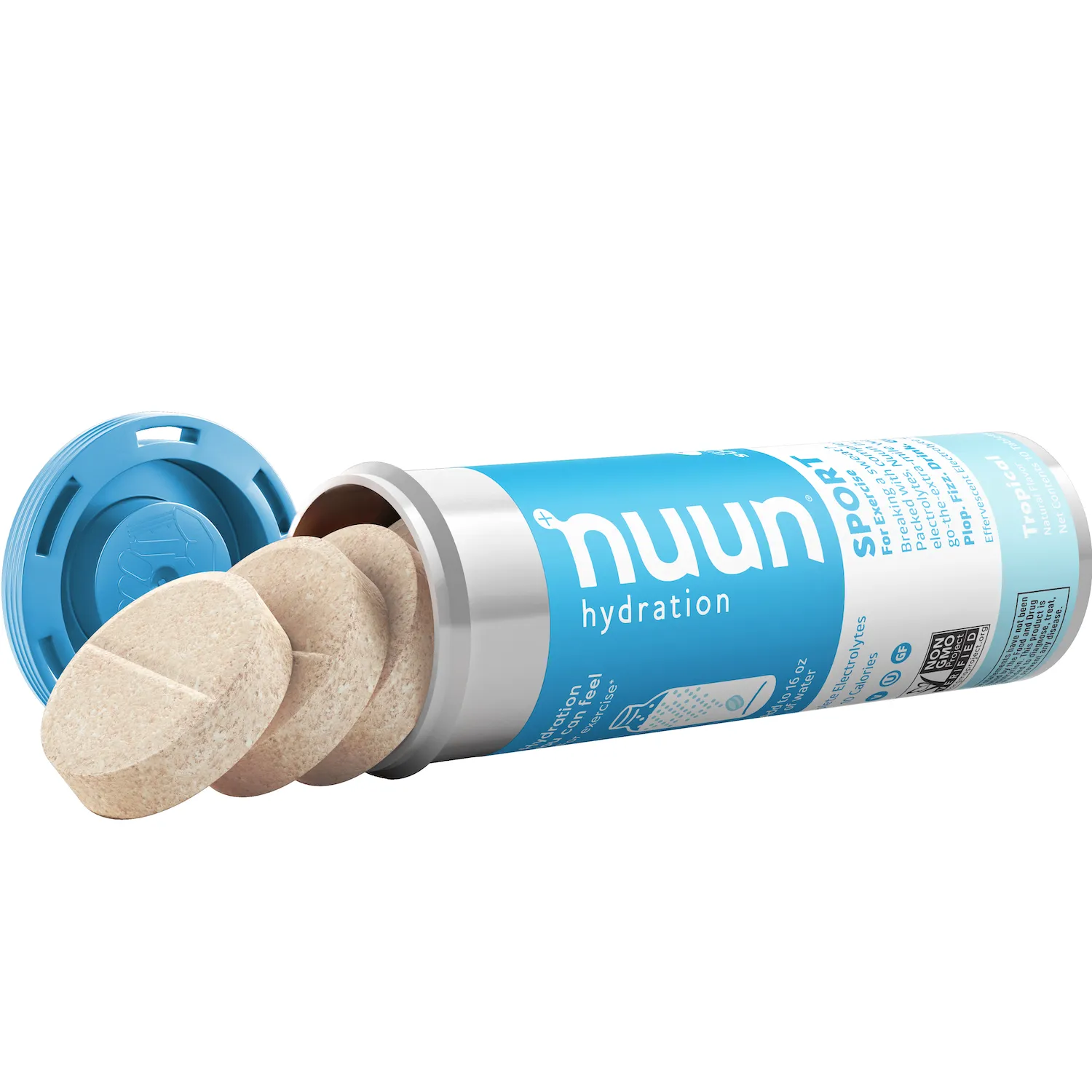 Tableta Deportista Tropical Nuun Hydration Unidad 55 G