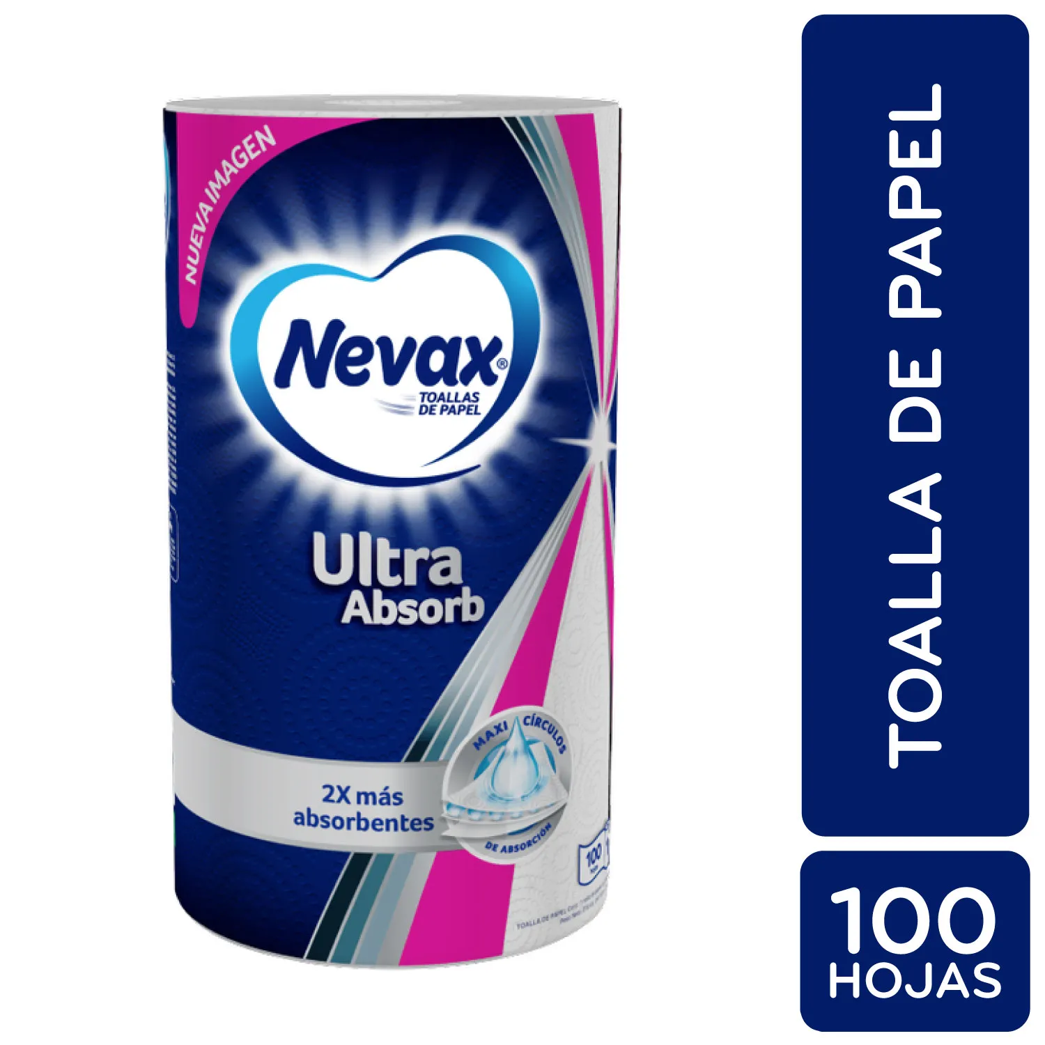 Toalla De Cocina Absorcion Superior Ultra Absorbente Nevax Paquete 226 G