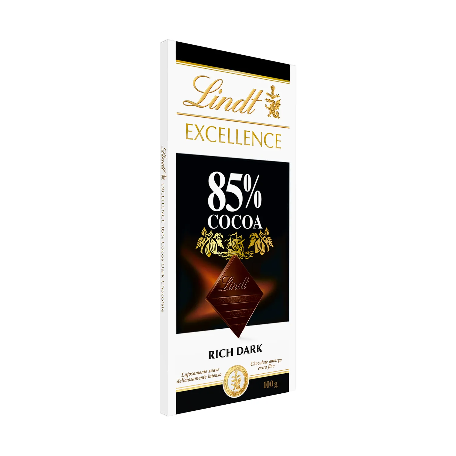 Chocolate Negro 85% Lindt Unidad 100 G