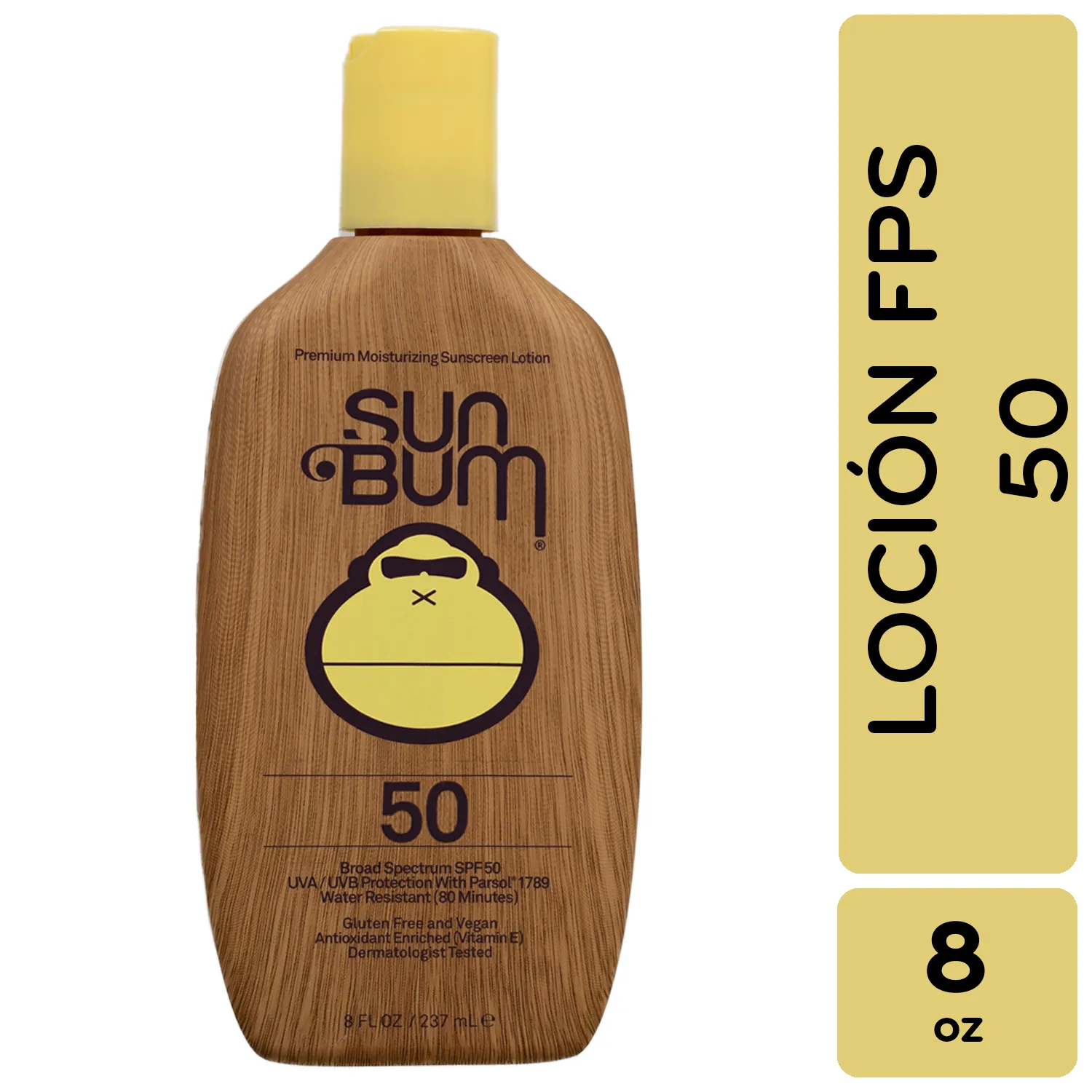 Bloqueador Crema F50 Sun Bum Envase 237 Ml