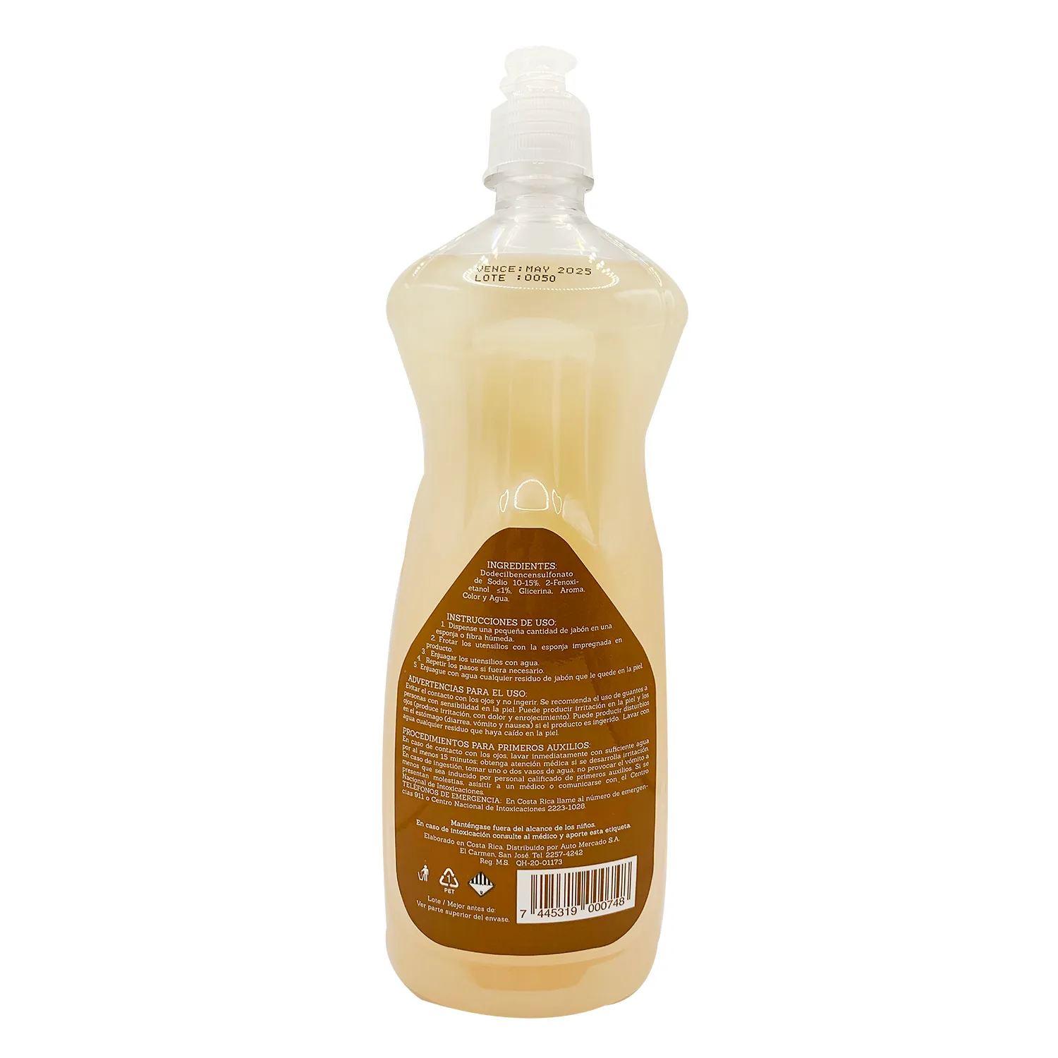 Lavaplatos Liquido Avena Seleccion Auto Envase 980 Ml