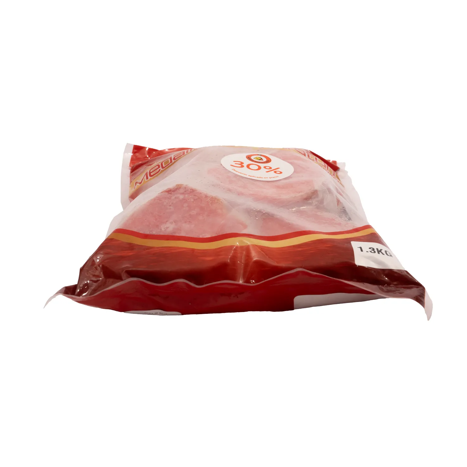 Medallon Atun Congeldo Paquete De Ahorro Familiar Auto Mercado Bolsa 1.3 Kg
