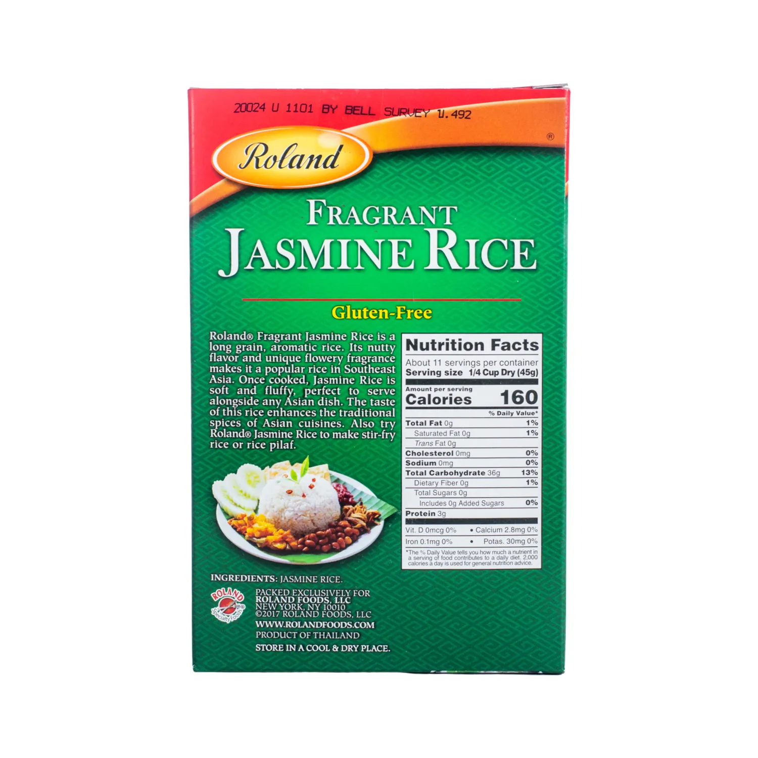Arroz Preparado Jazmin Roland Caja 500 G
