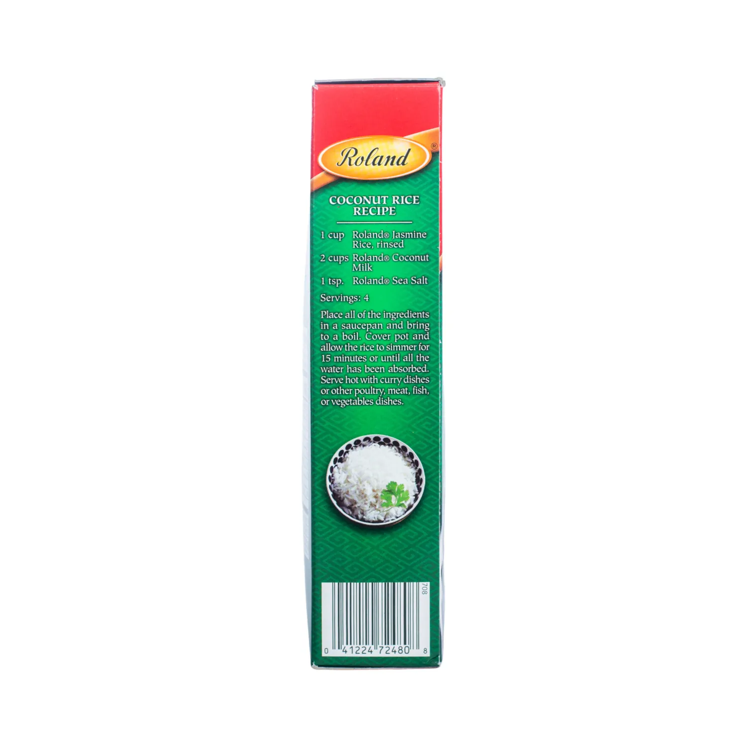 Arroz Preparado Jazmin Roland Caja 500 G