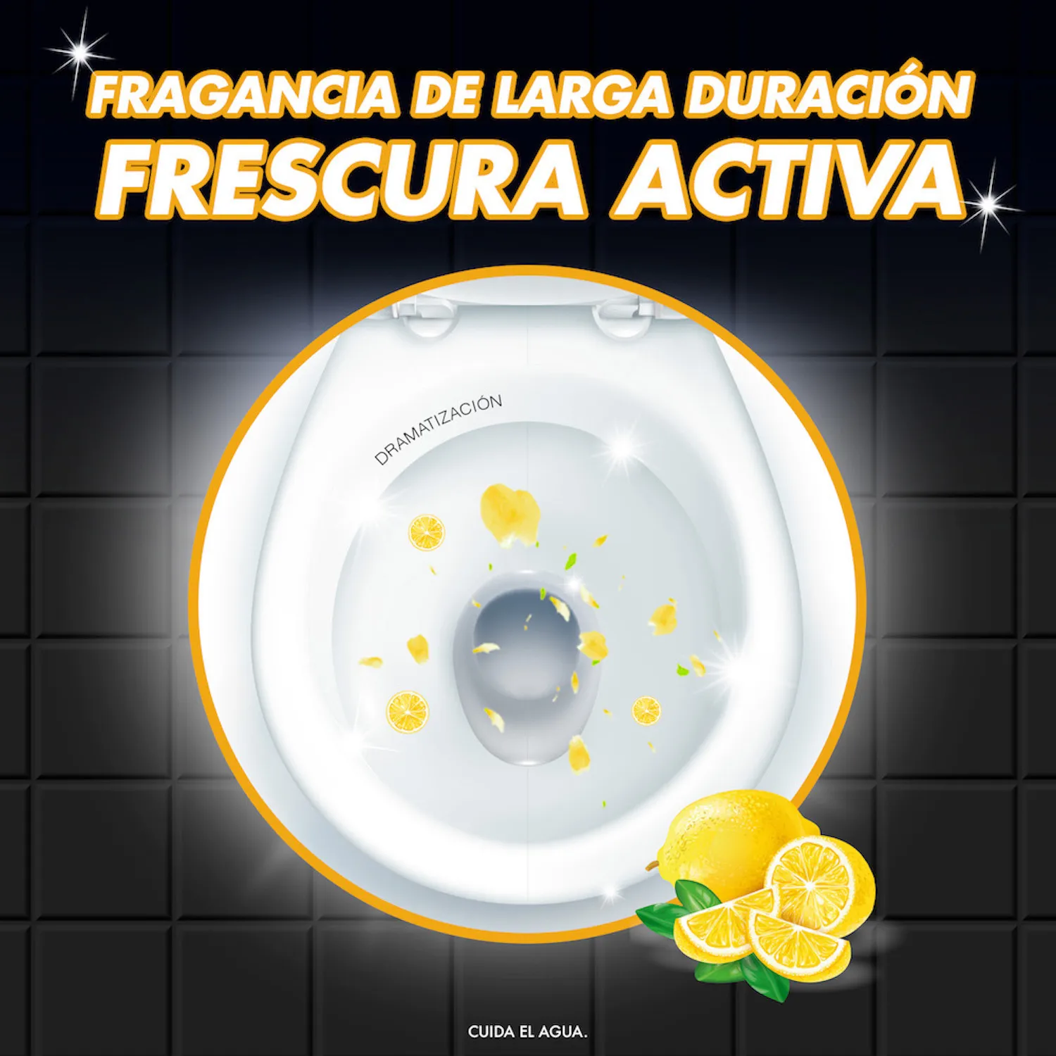 Limpiador Baño Inodoro Citrus Harpic Envase 750 Ml