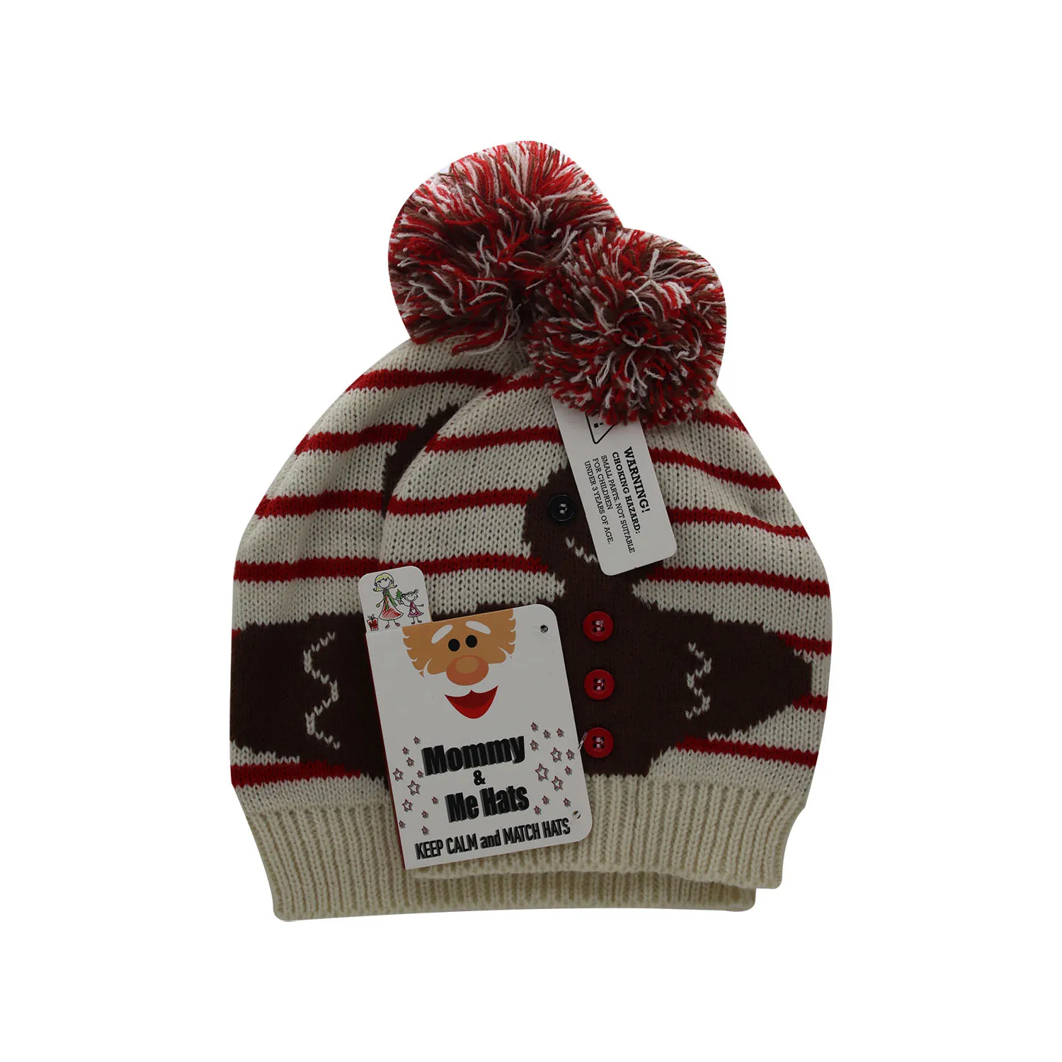 Decoracion Gorro Navidad Gold Medal Int Set 2 Unidad