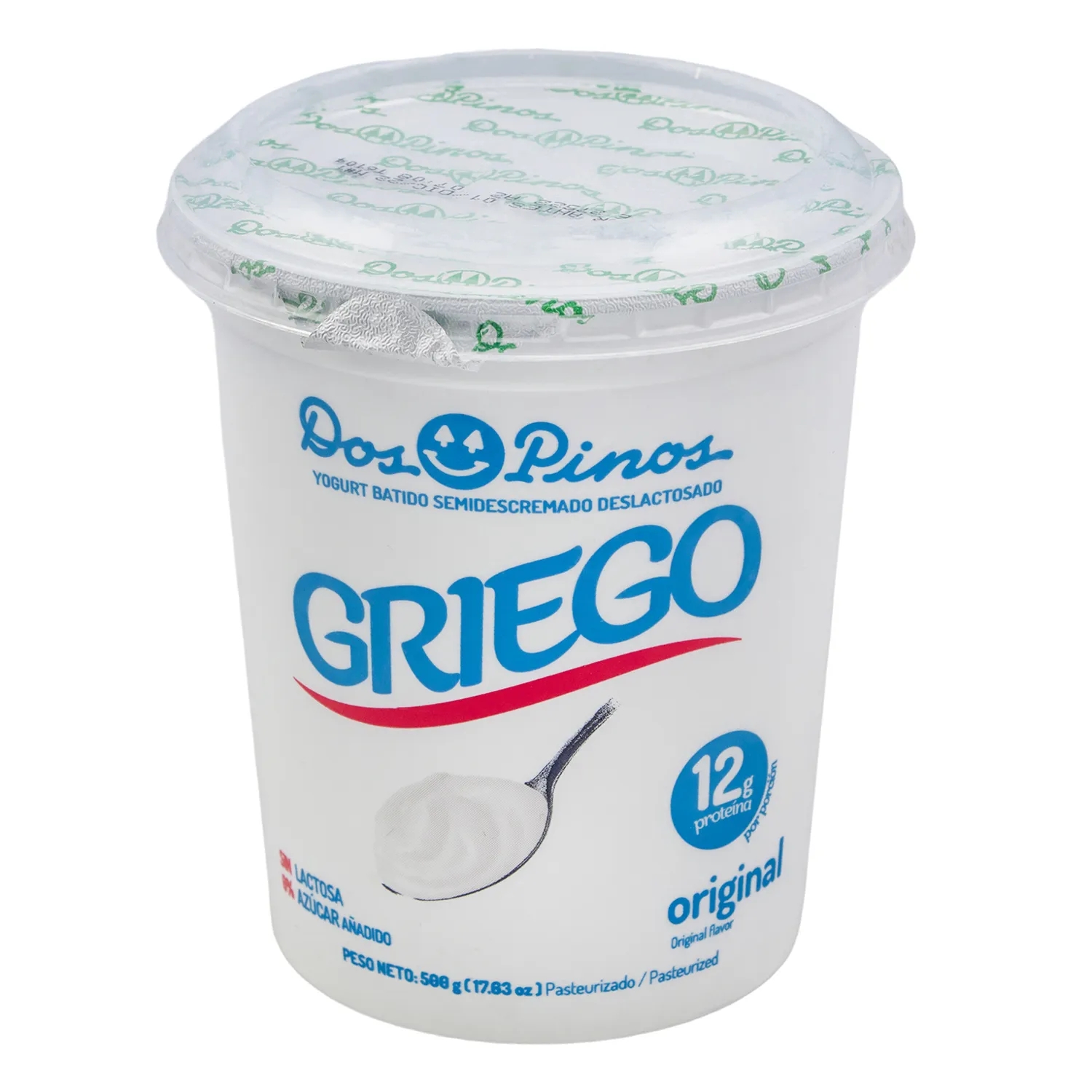 Yogurt Griego Original Dos Pinos Envase 500 G