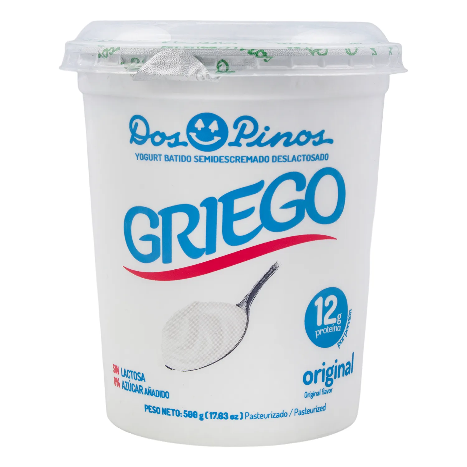 Yogurt Griego Original Dos Pinos Envase 500 G