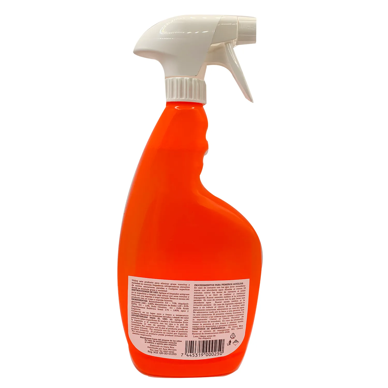 Limpiador Cocina Antigrasa Citrico Selección Auto Envase 650 Ml