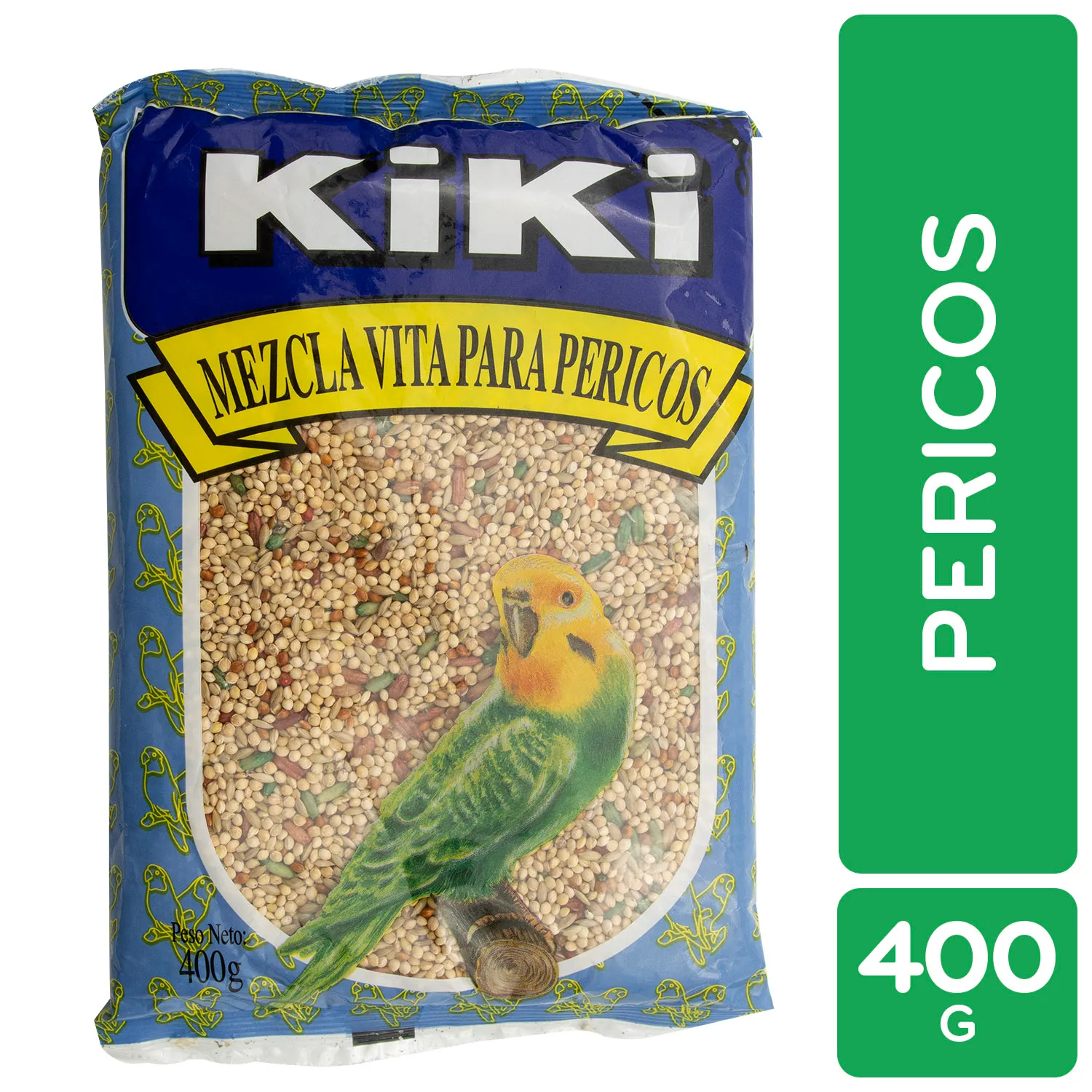 Alimento Perico Kiki Bolsa 400 G