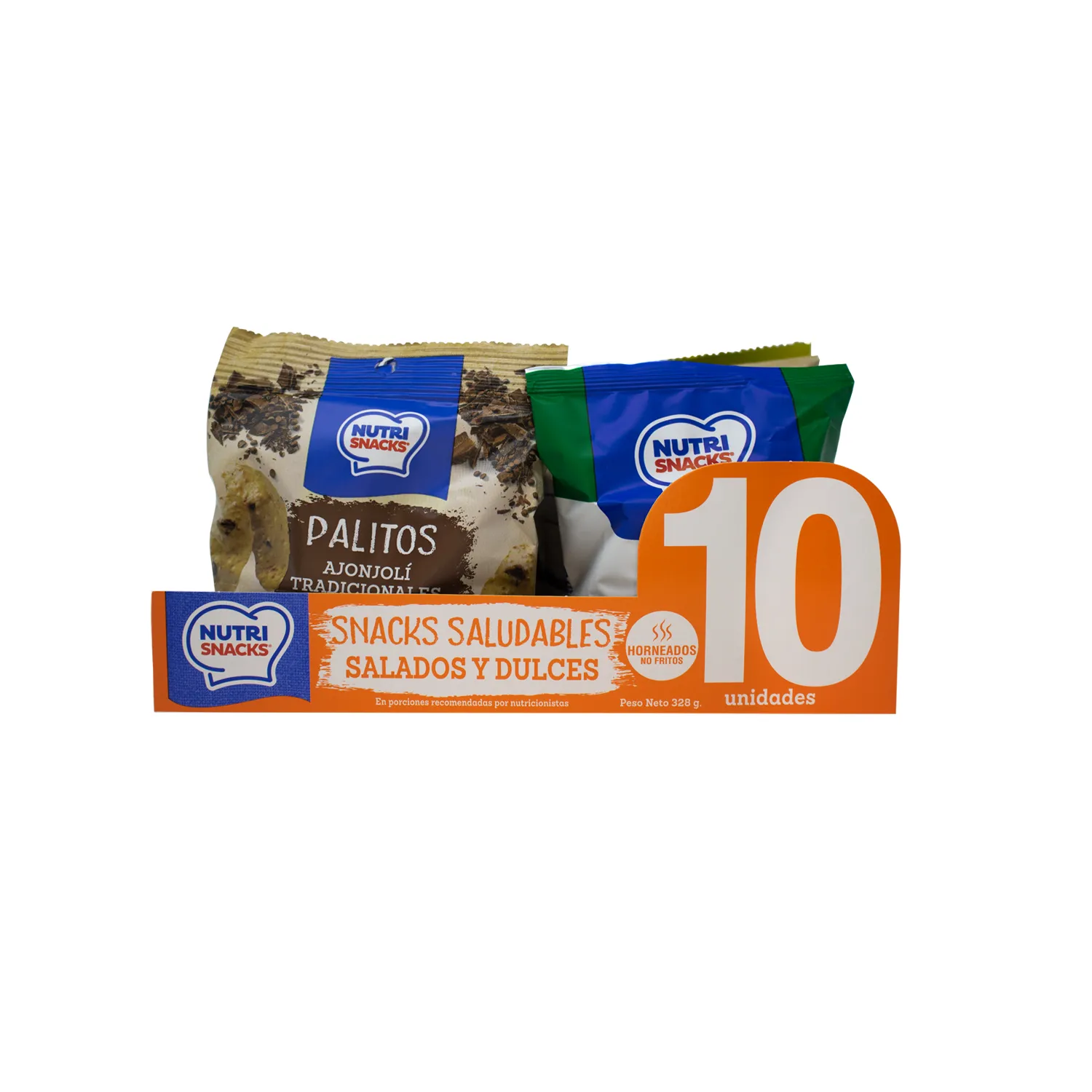 Lonchera Mixta 10u Nutrisnacks Bolsa 328 G