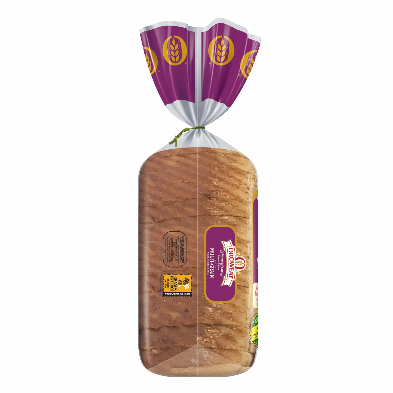 Pan Empacado Integral Multigrano Oroweat Paquete 680 G