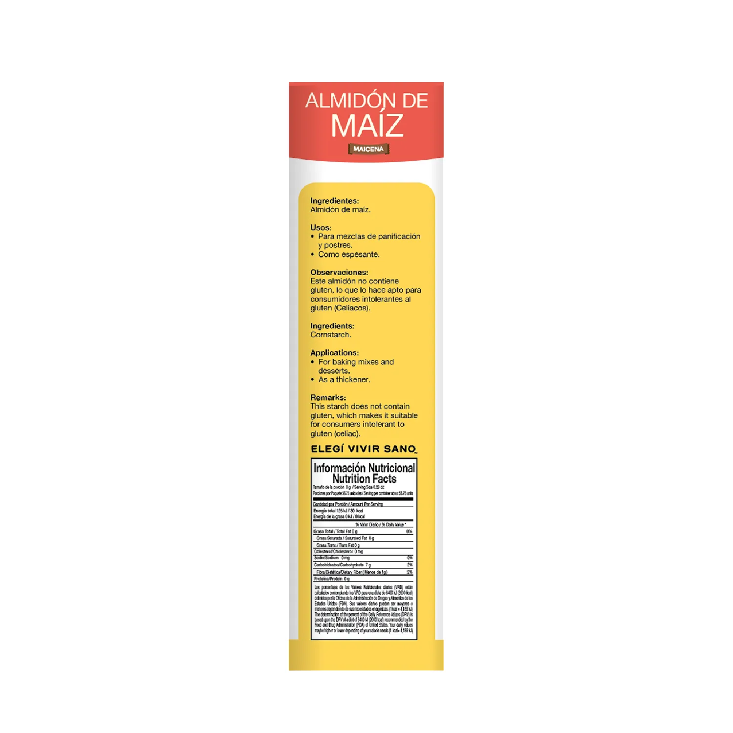 Fecula Maiz Jinca Foods Caja 454 G