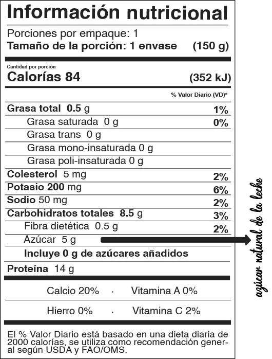 Yogurt Saborizado Light Fresa Nikkos
