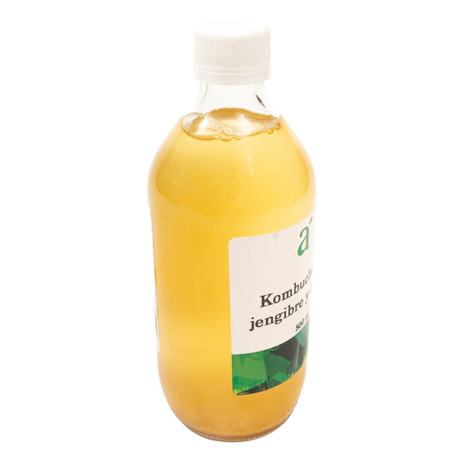 Jugo Kombucha Jengibre Limon Auto Mercado Envase 500 Ml