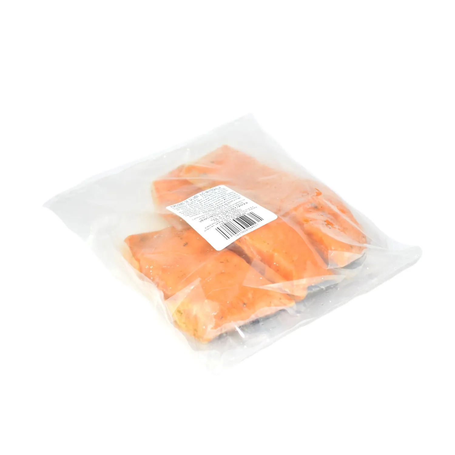 Salmon Porcion Congelado Ajo Mantequilla Auto Mercado Paquete 500 G