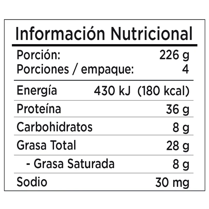 Torta Res 1/2 Libra Selección Auto Caja 904 G