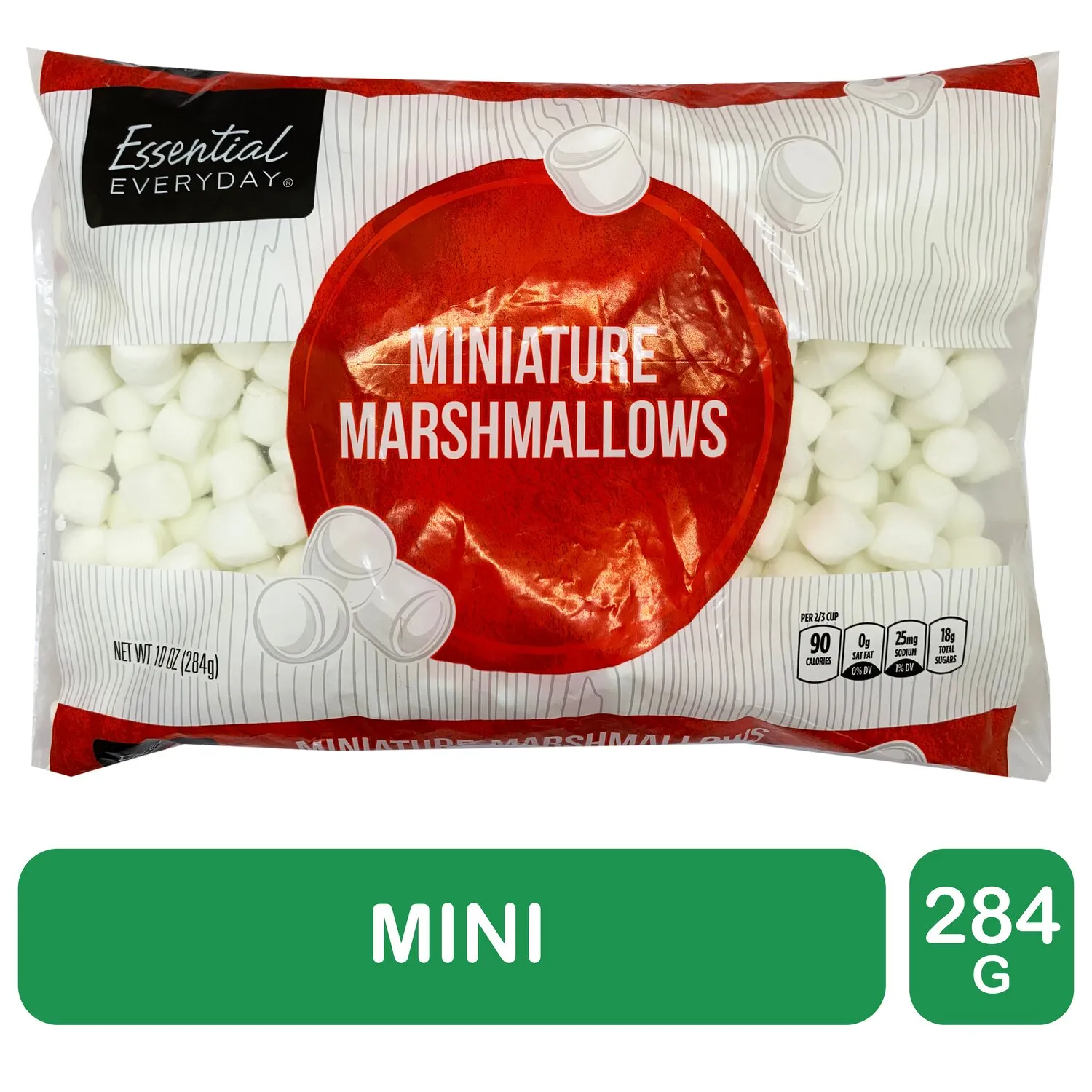 Marsmelo Mini Blanco Essential Everyday Paquete 284 G