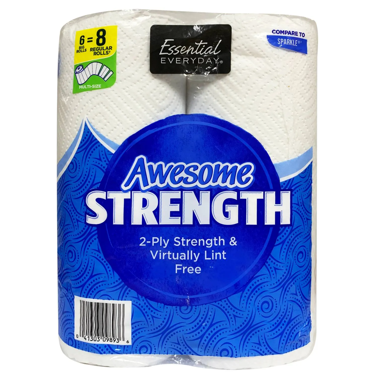 Toalla Papel 6 Rollos Essential Everyday