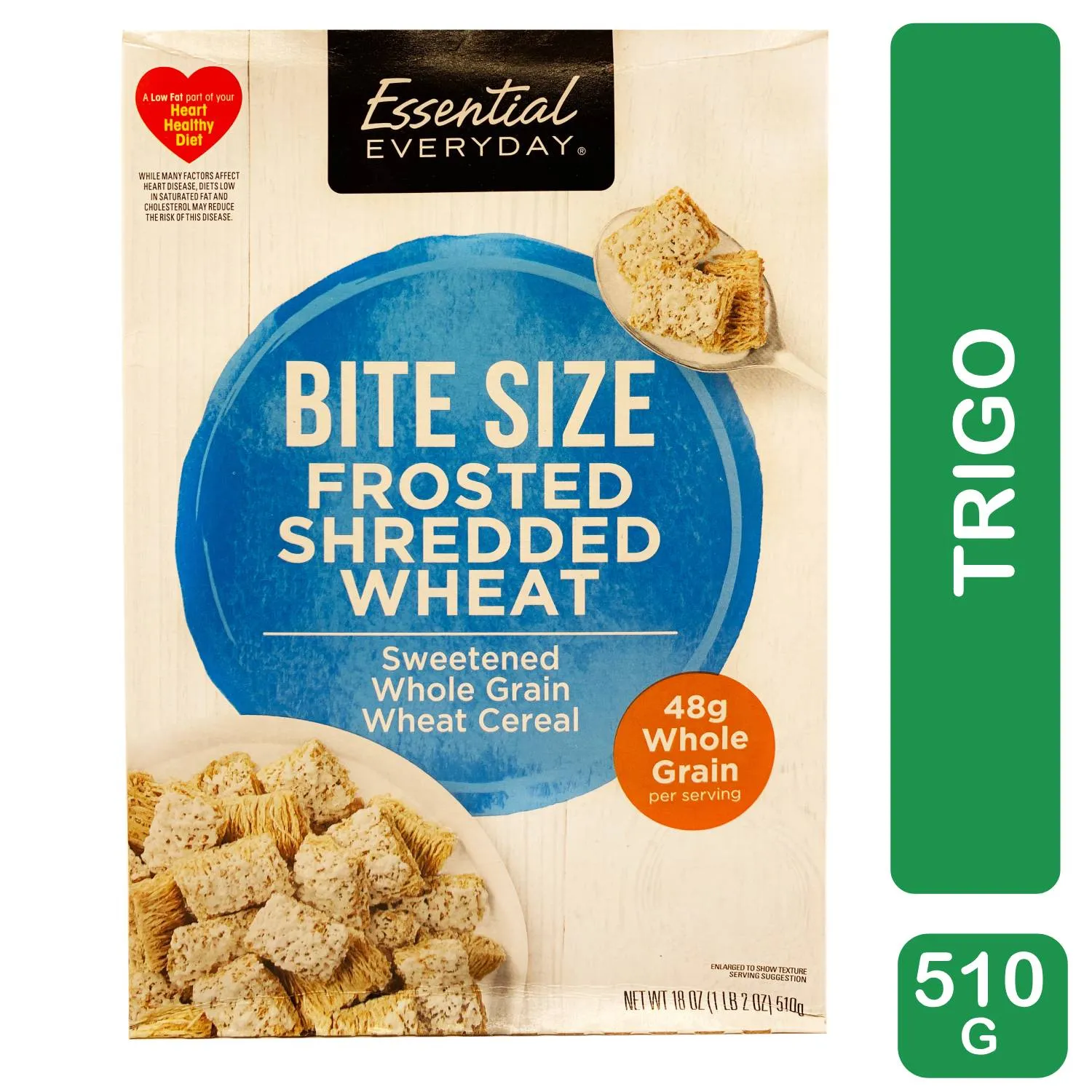 Cereal Frosted Shred Wheat Essential Everyday Caja 510 G