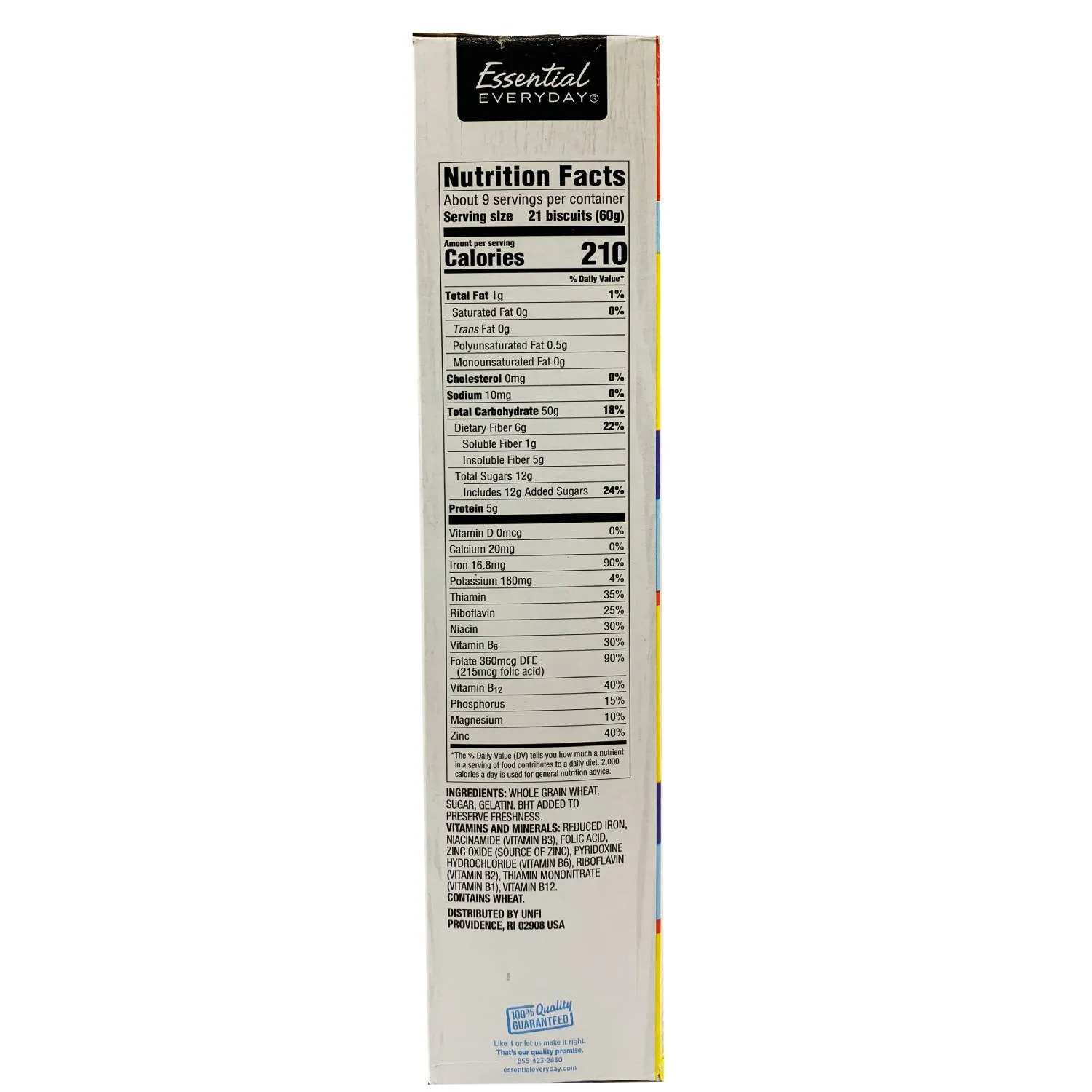 Cereal Frosted Shred Wheat Essential Everyday Caja 510 G