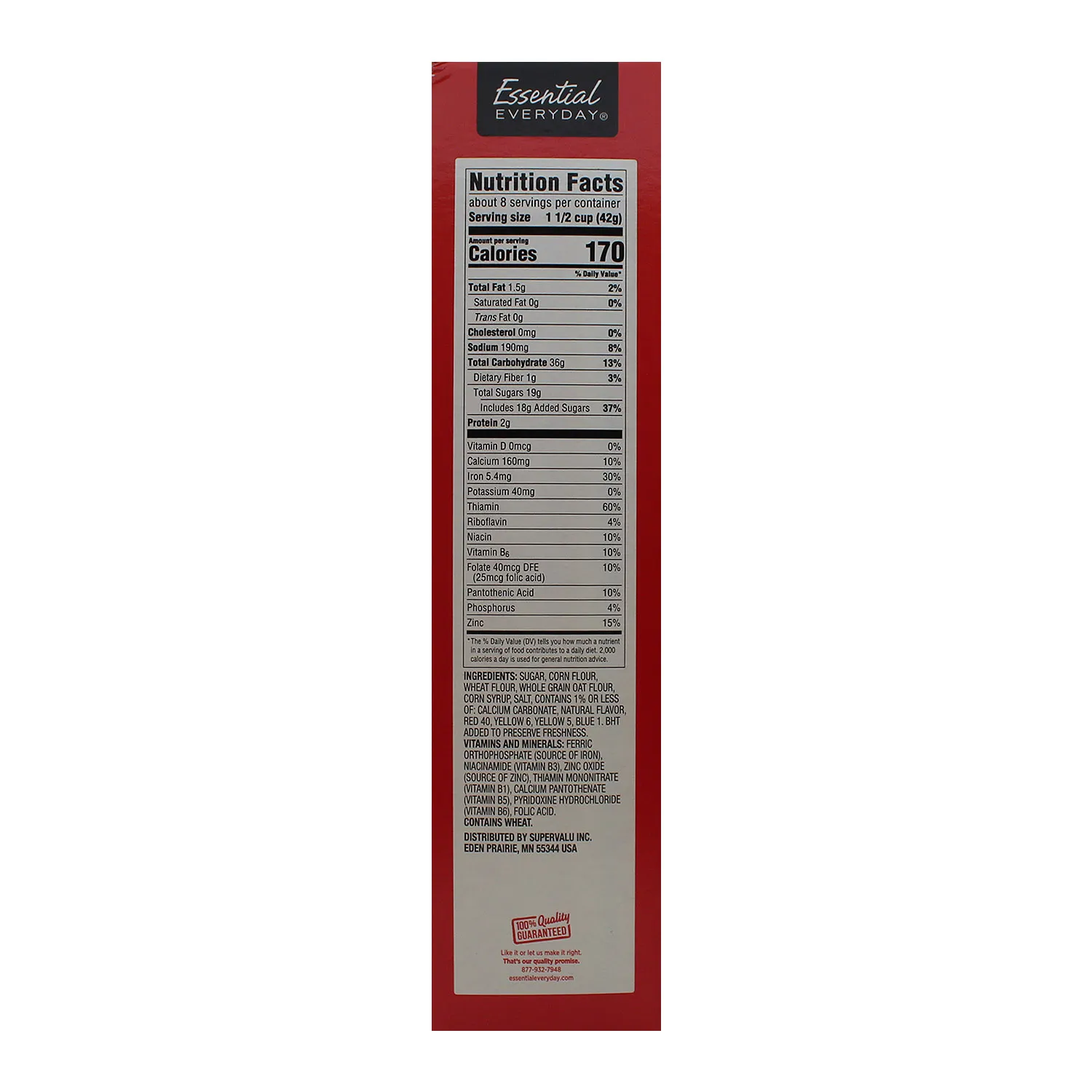 Cereal Fruity Hoop Essential Everyday Caja 345 G