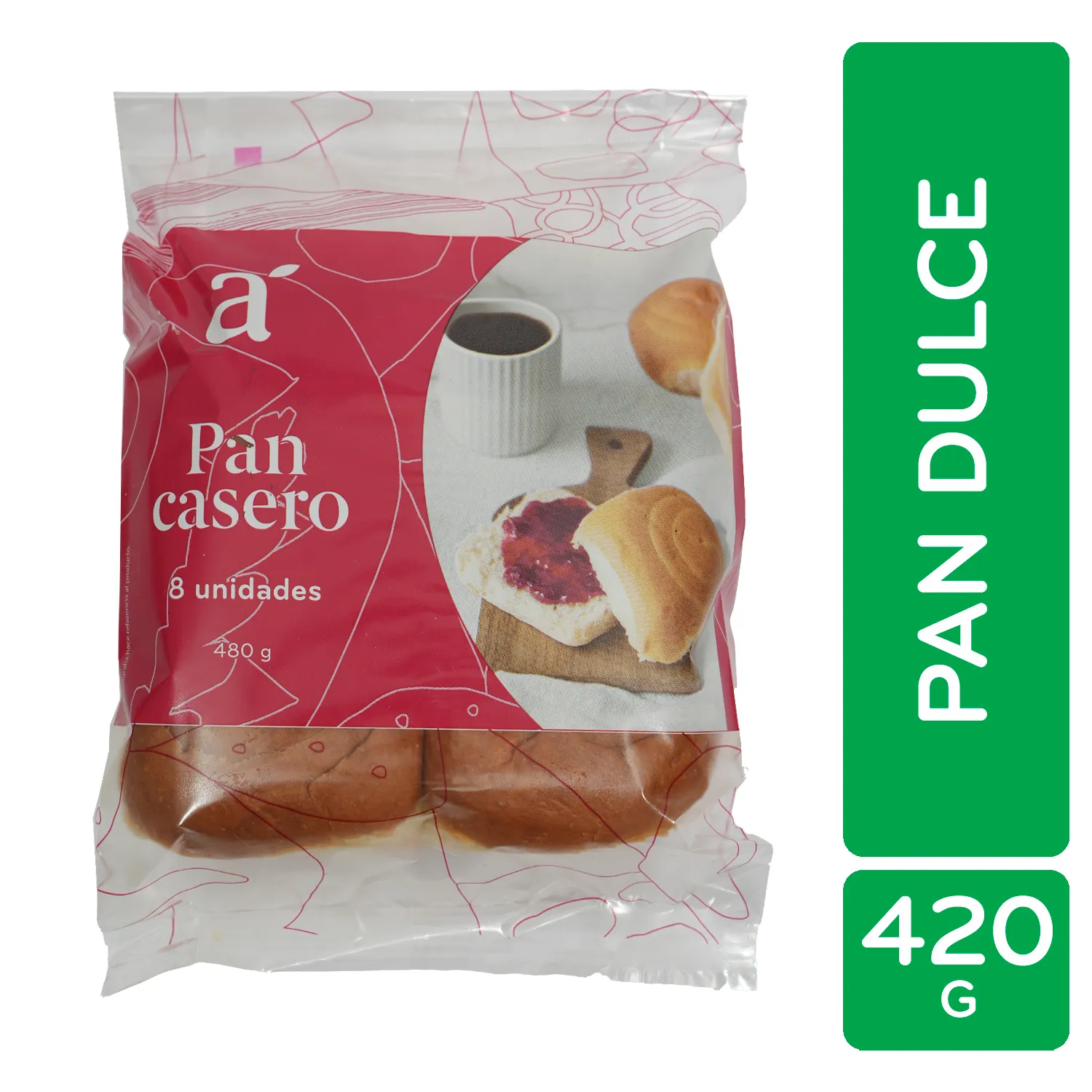 Pan Casero Auto Mercado 100 G