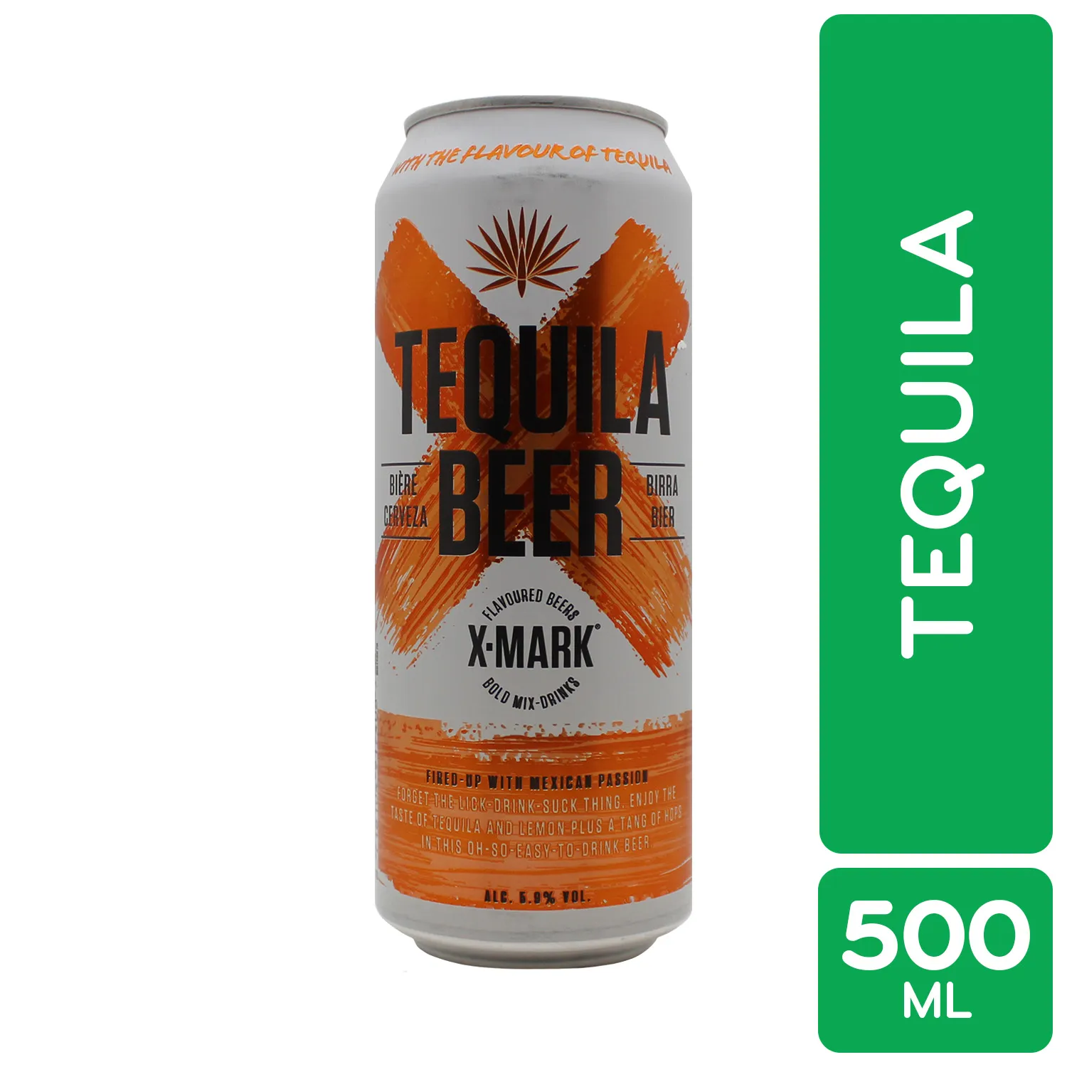 Cerveza Importada Francia C.tequila X-mark Lata 500ml