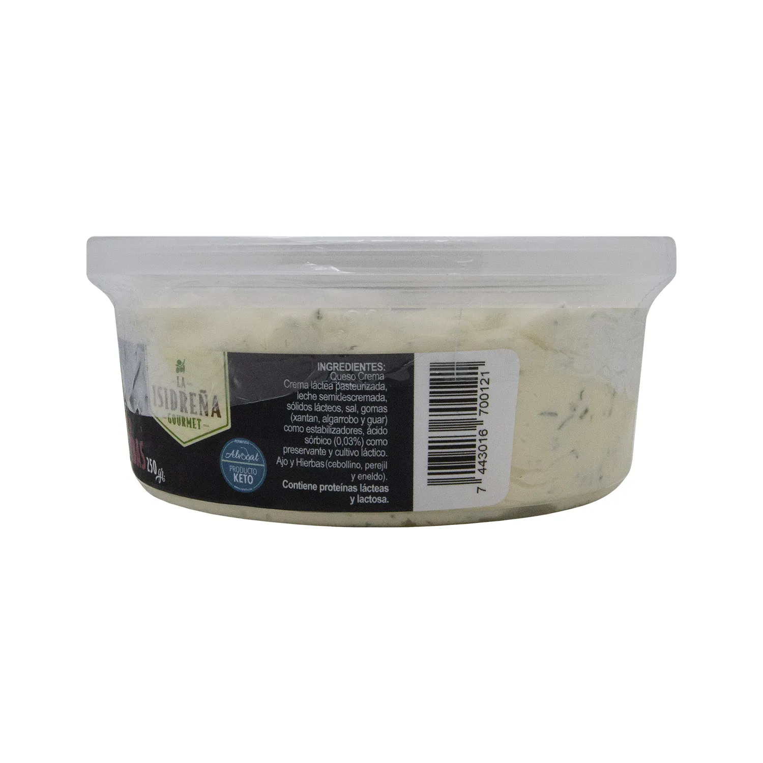 Dip Ajo Hierbas La Isidrena Gourmet Envase 250 G
