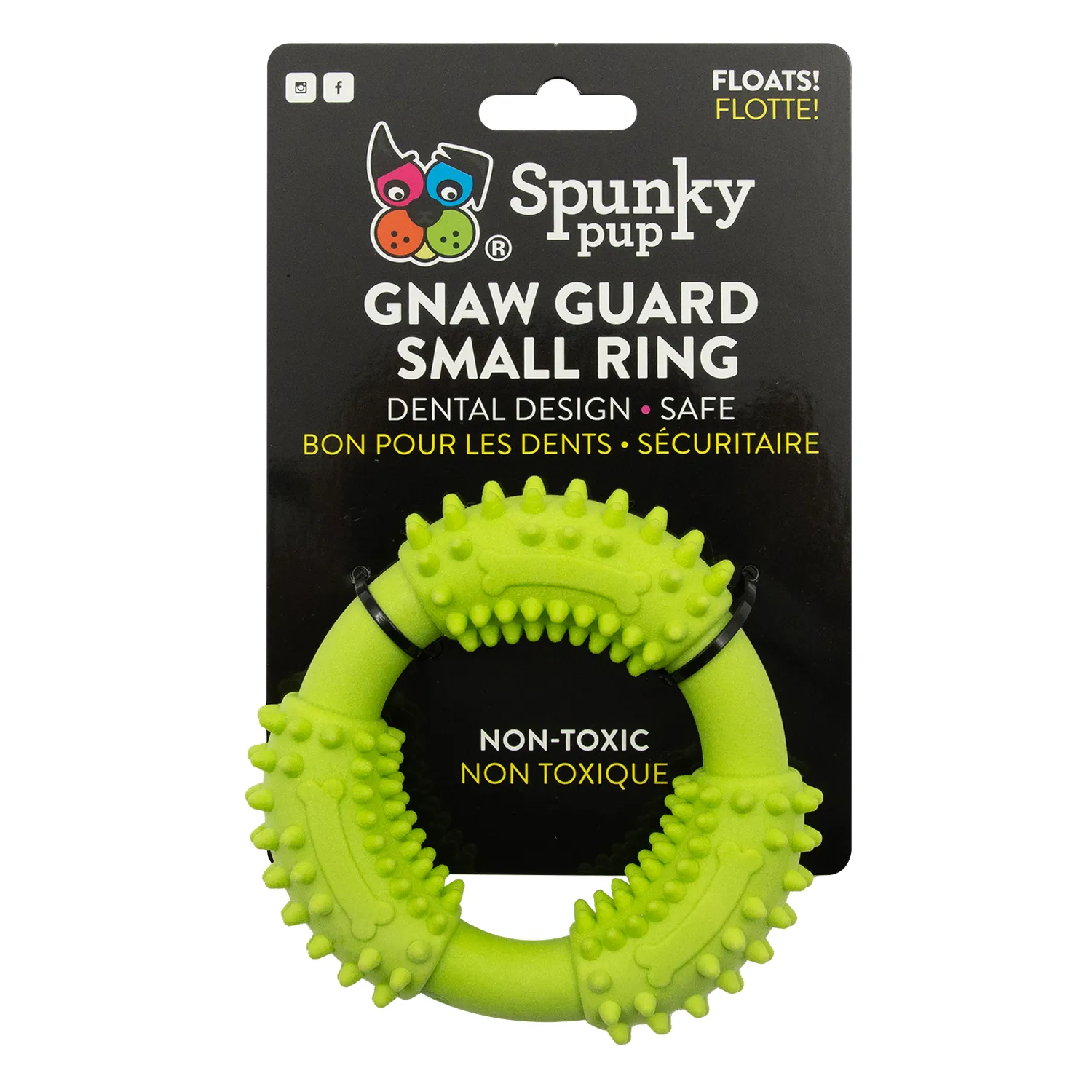 Juguete Anillo Dental Para Perro Spunky Pup