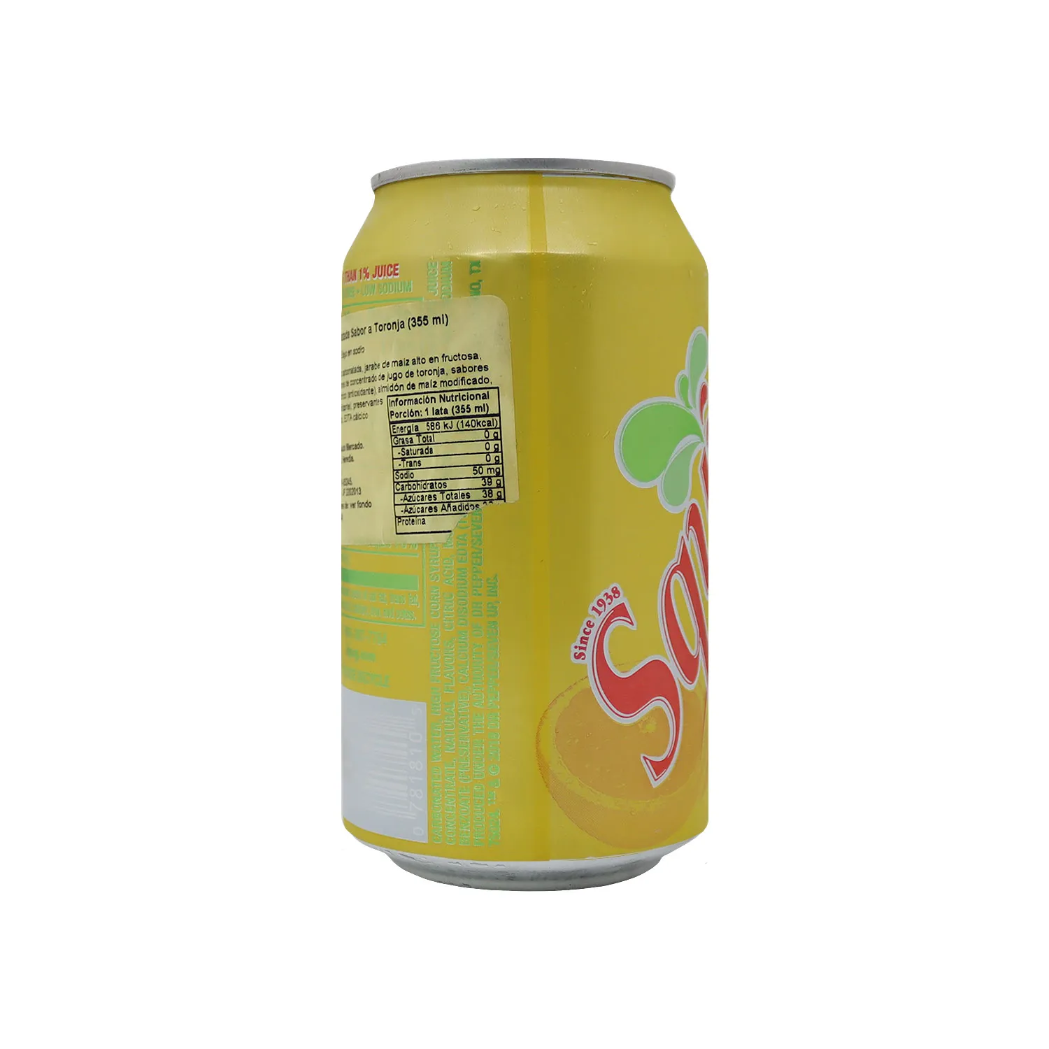 Bebida Gaseosa Regular Sabor Toronja Squirt Lata 355 Ml