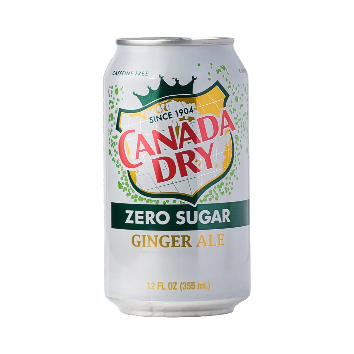 Bebida Gaseosa Light Sabor Jengibre Canada Dry Lata 355 Ml