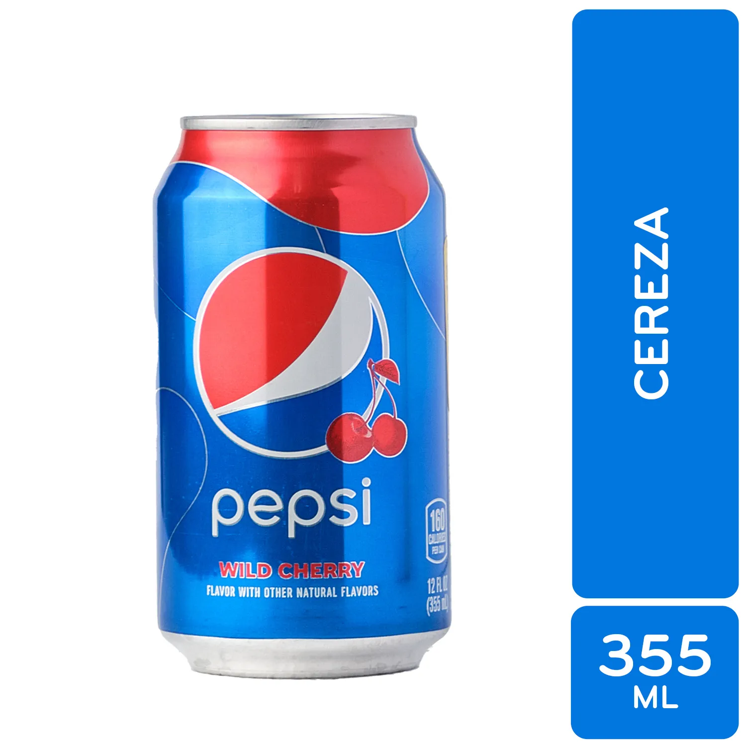 Bebida Gaseosa Regular Sabor Cereza Pepsi Lata 355 Ml