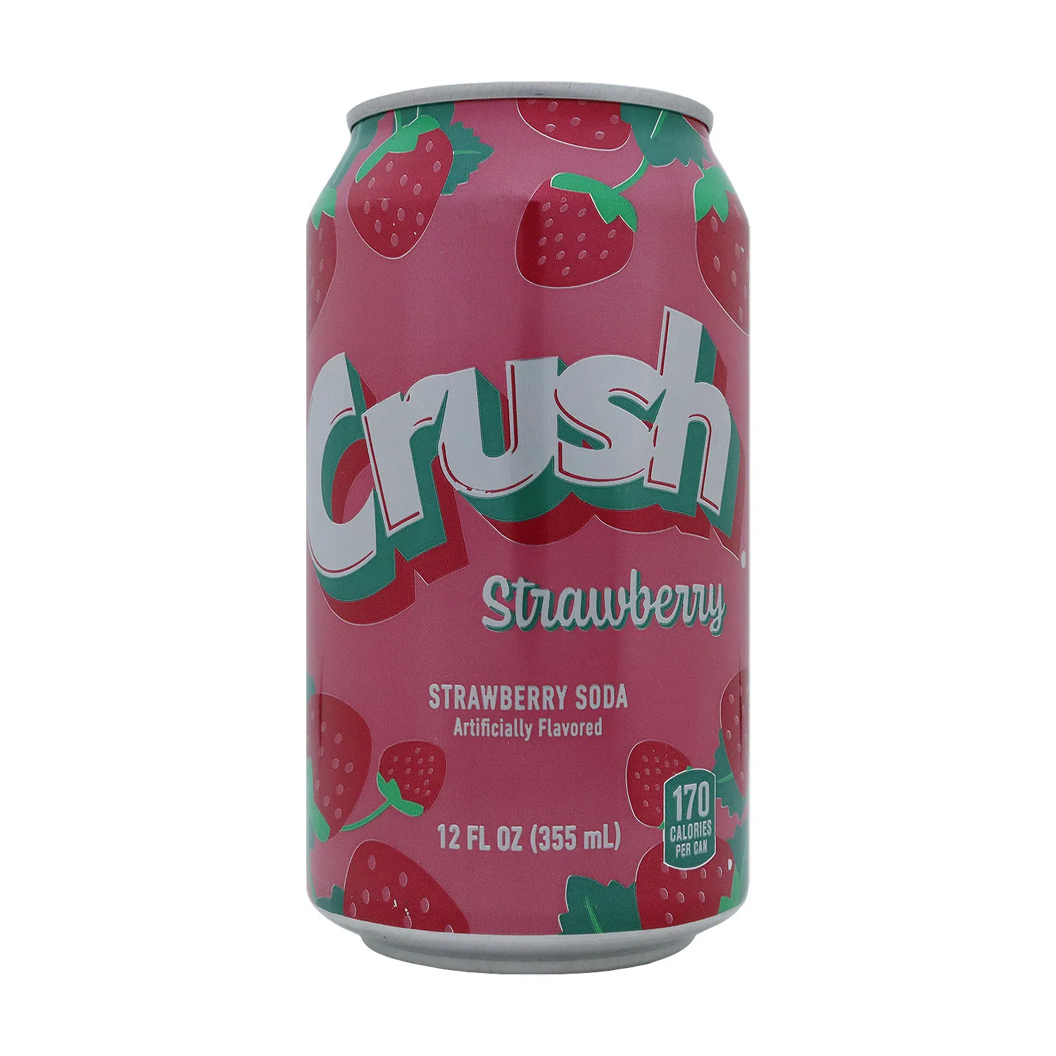 Bebida Gaseosa Regular Sabor Fresa Crush Lata 355 Ml