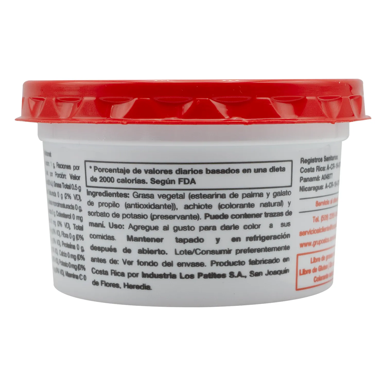 Achiote Los Patitos Envase 90 G