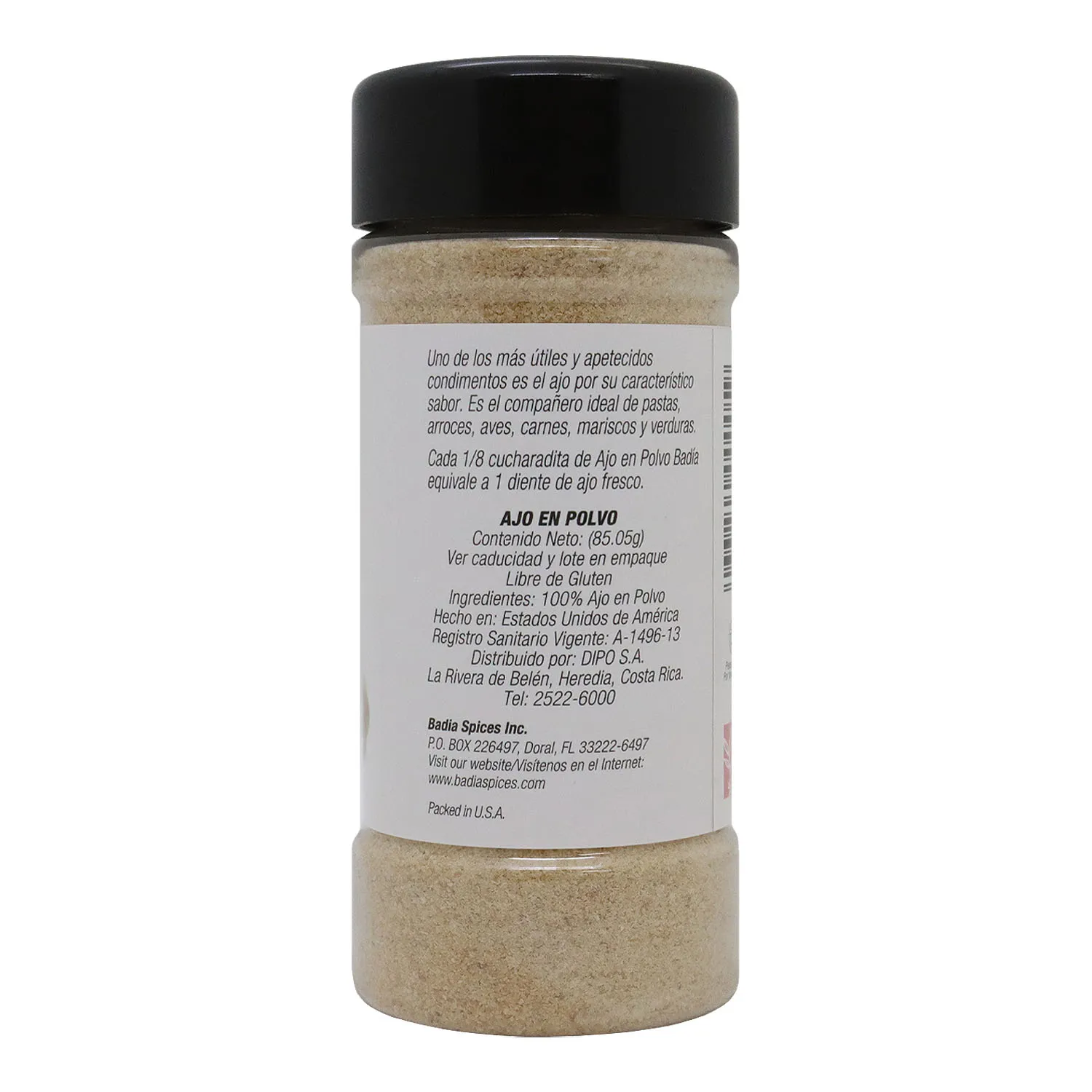 Ajo Polvo Badia Envase 85.5 G
