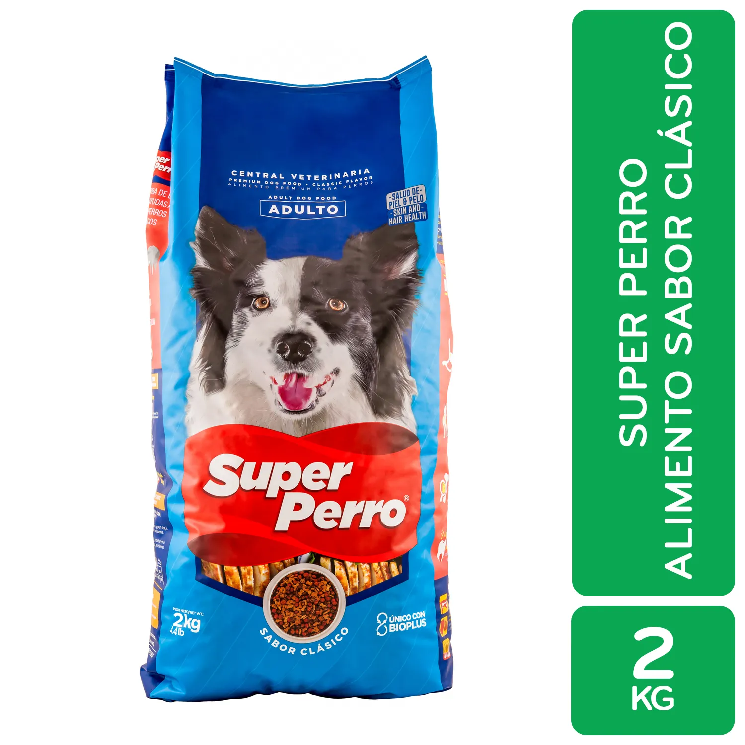 Alimento Perro Seco Adulto Super Perro Bolsa 2 Kg