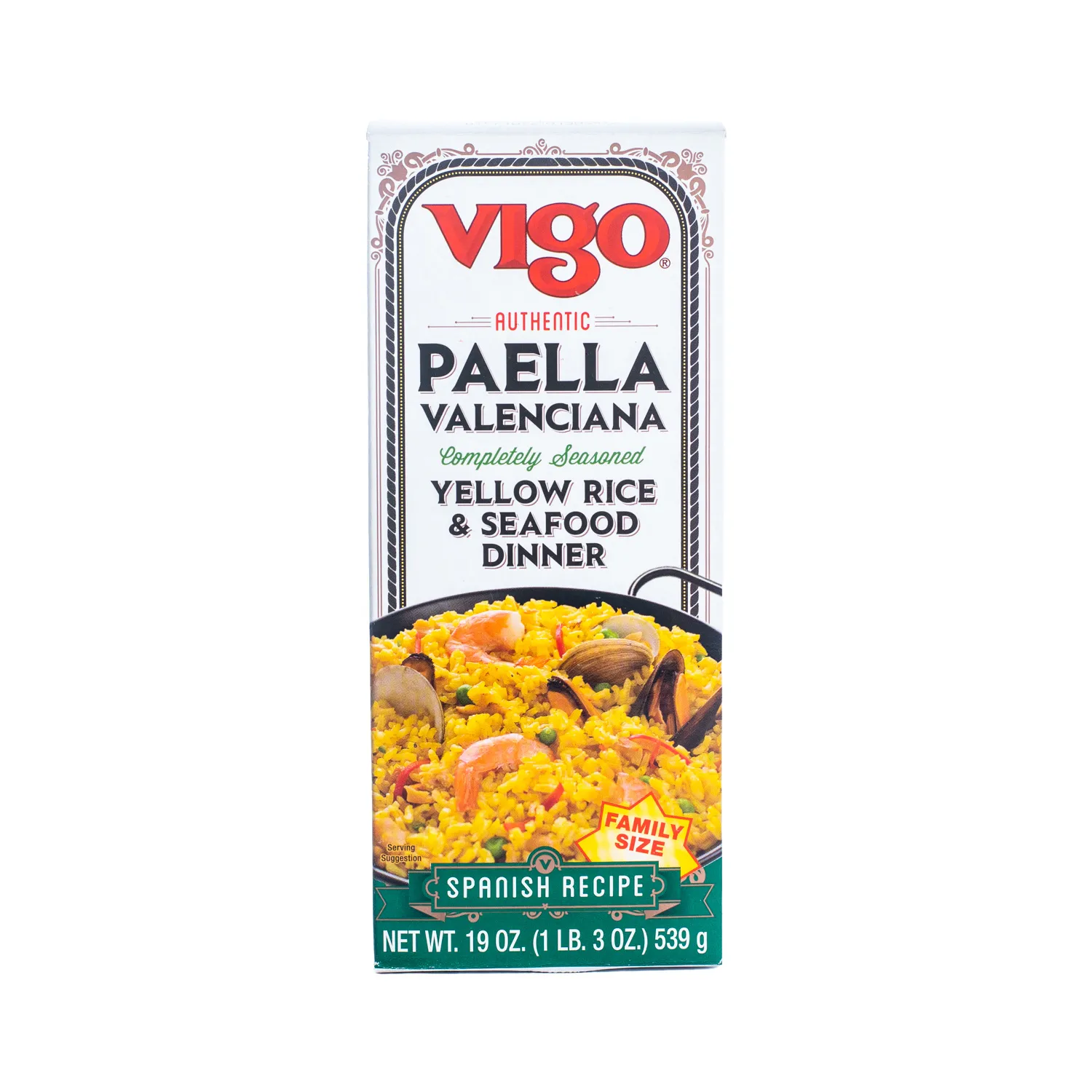 Arroz Preparado Paella Vigo Caja 539 G