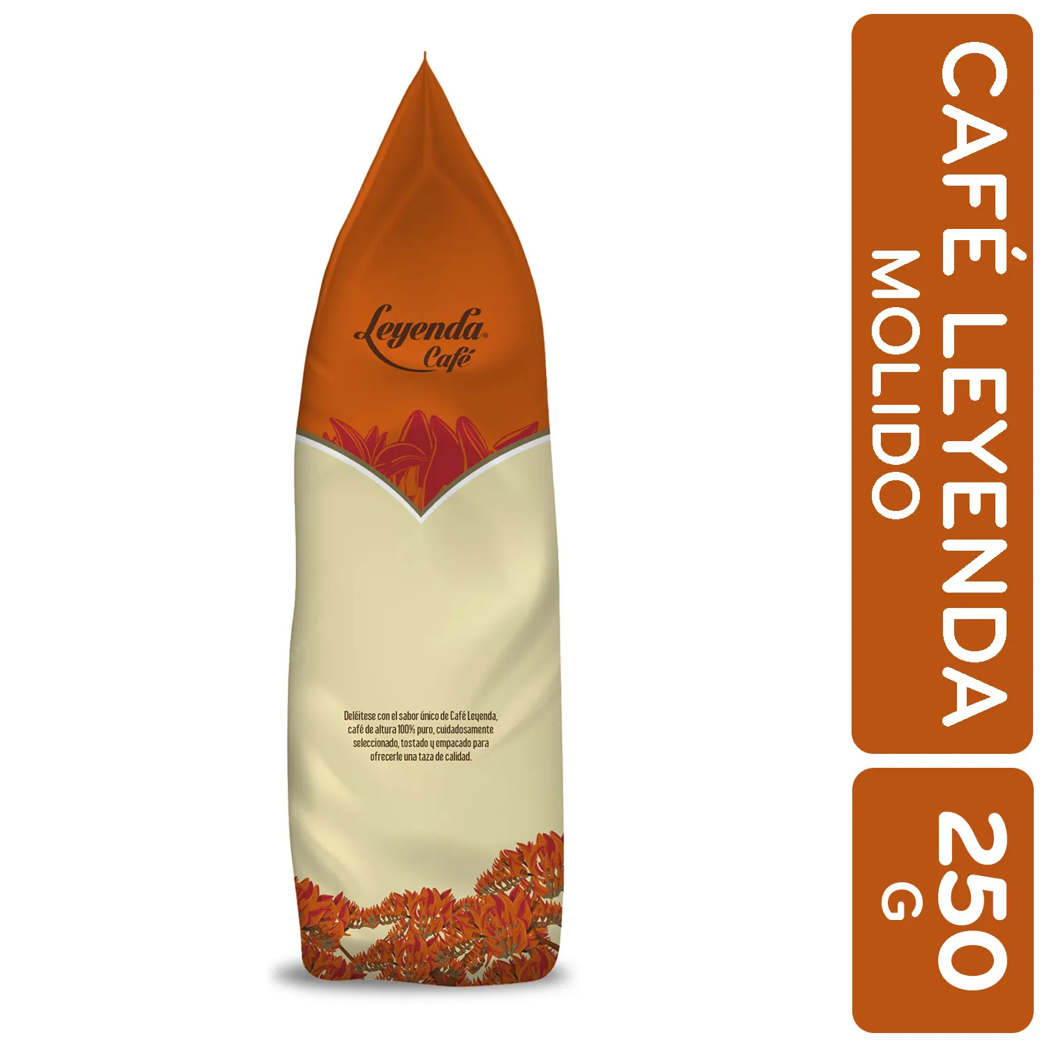 Cafe Molido Puro Tueste Oscuro Leyenda Paquete 250 G