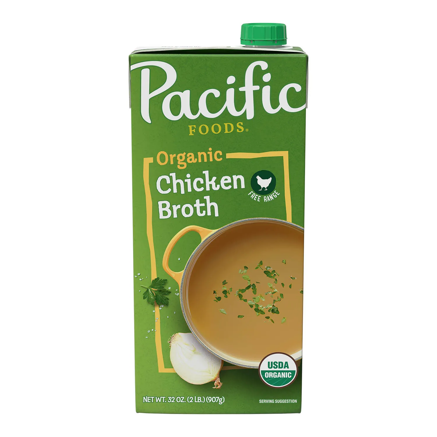 Caldo Pollo Organico Pacific Tetra Brick 946 Ml