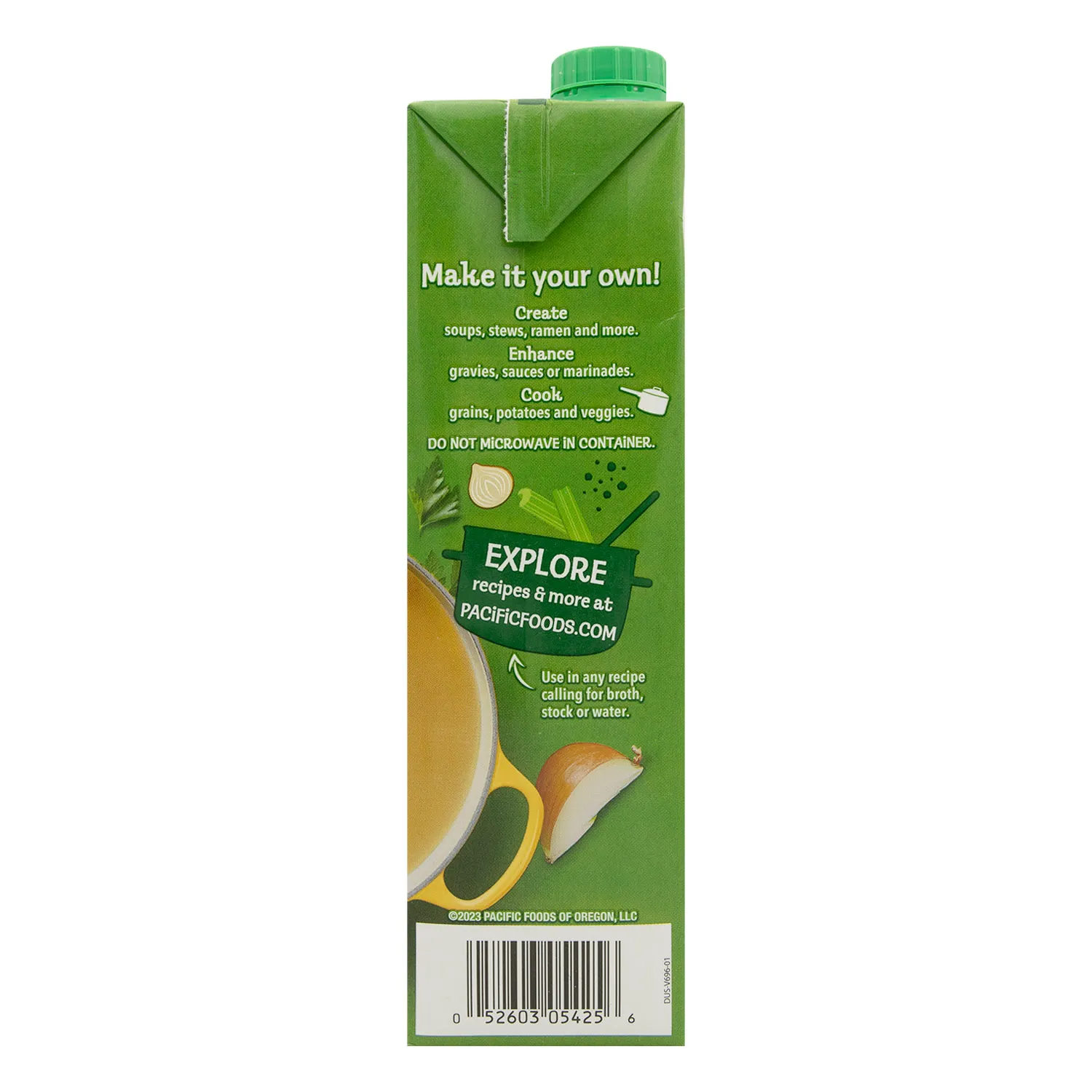 Caldo Pollo Organico Pacific Tetra Brick 946 Ml