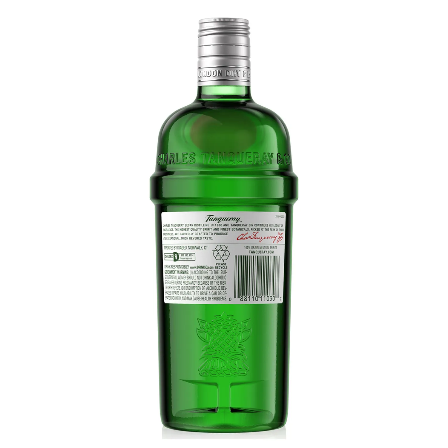 Ginebra Premium Tanqueray Botella 750 Ml