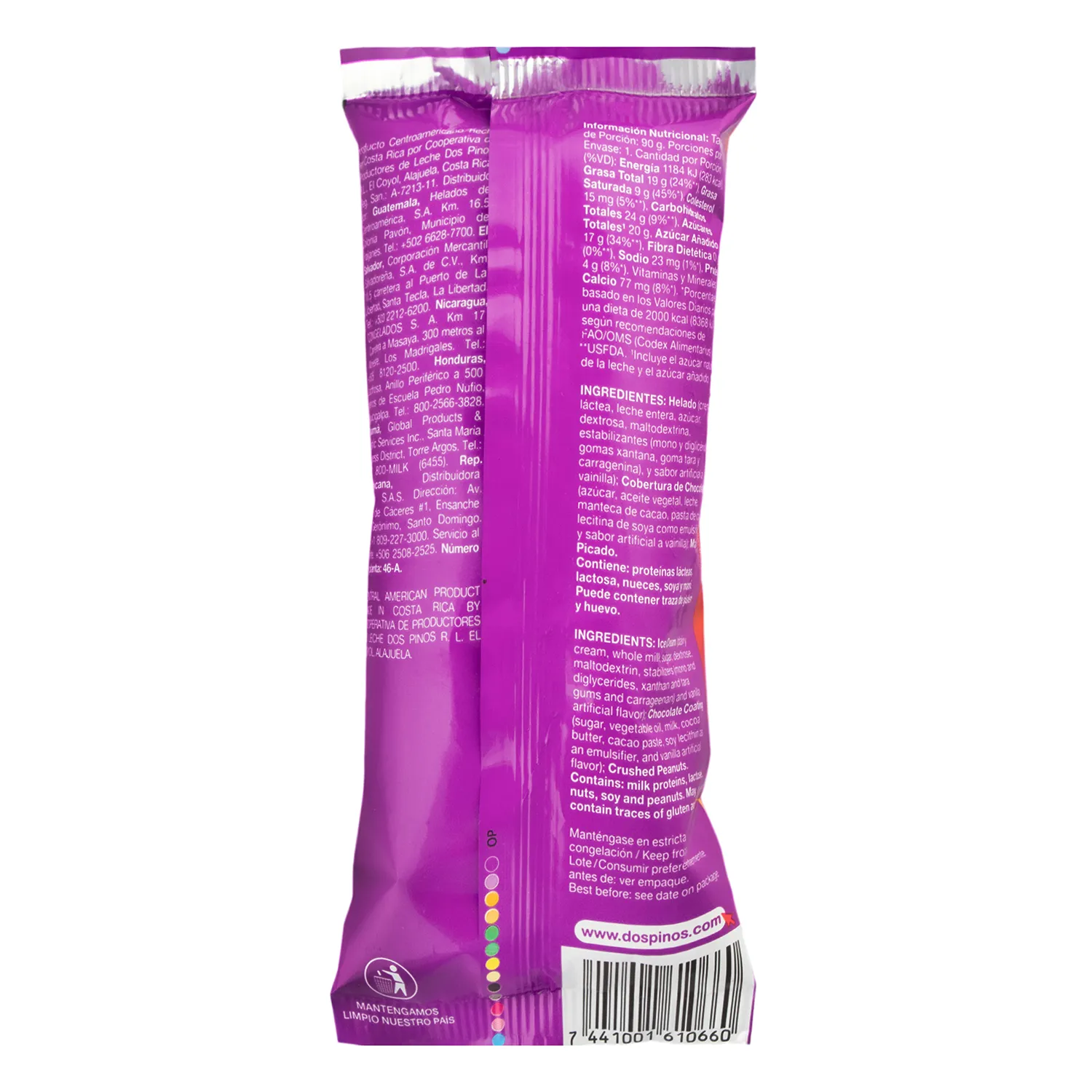 Paleta Choco Bigger Dos Pinos Paquete 90 G